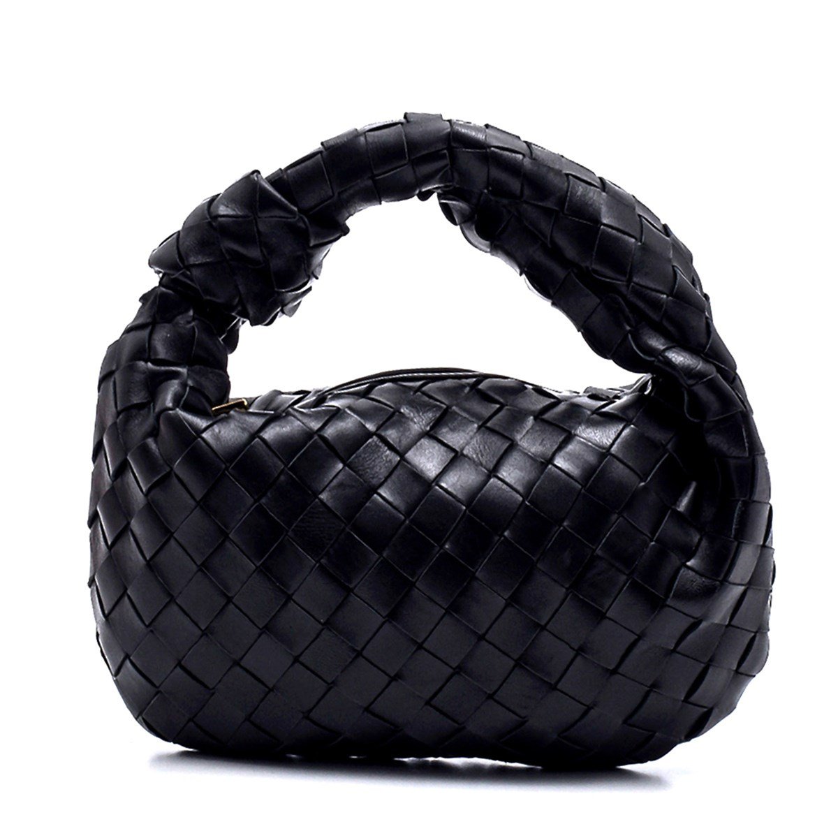 Ahrı Siyah Deri  Kadın Çanta