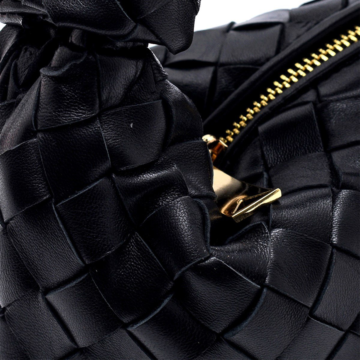 Ahrı Siyah Deri  Kadın Çanta