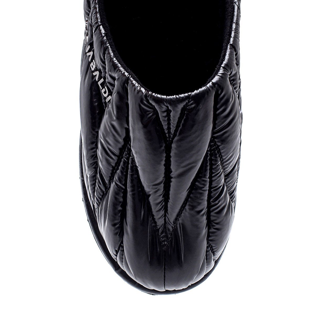 Alın P Siyah Kumaş  Kadın Düz Terlik