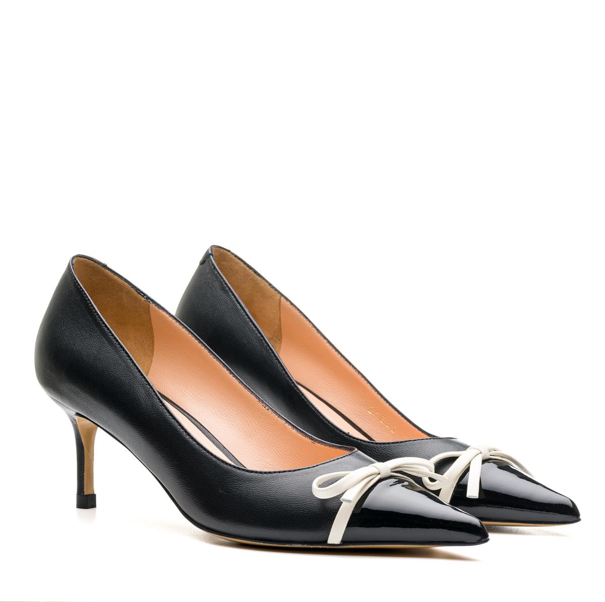 ARANCO SİYAH HAKİKİ DERİ Kadın Stiletto & AbiyeARANCO SİYAH HAKİKİ DERİ Kadın Stiletto & Abiye