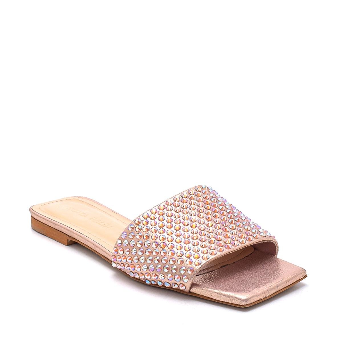 Assam Pembe Kadın Düz Terlik | Sofia BaldiAssam Pembe   Kadın Düz Terlik