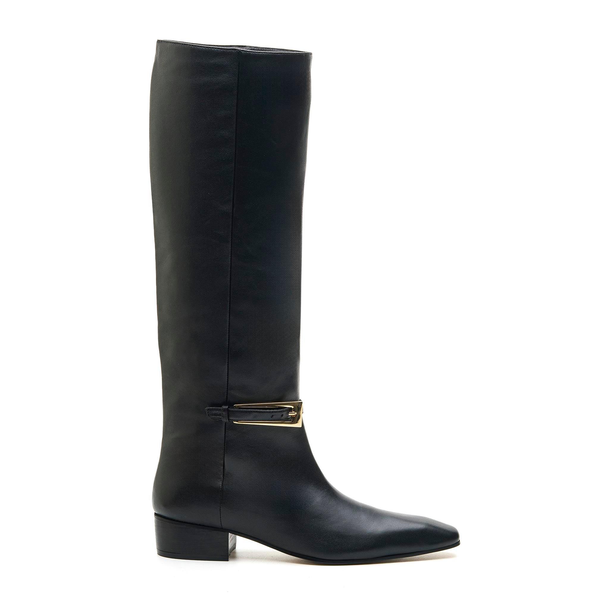 BASEL SİYAH HAKİKİ DERİ Kadın TOPUKLU ÇİZMEBASEL SİYAH HAKİKİ DERİ Kadın TOPUKLU ÇİZME