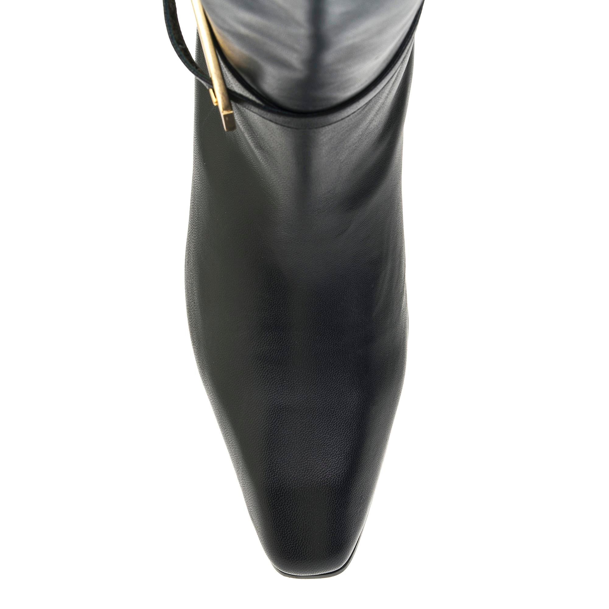 BASEL SİYAH HAKİKİ DERİ Kadın TOPUKLU ÇİZMEBASEL SİYAH HAKİKİ DERİ Kadın TOPUKLU ÇİZME