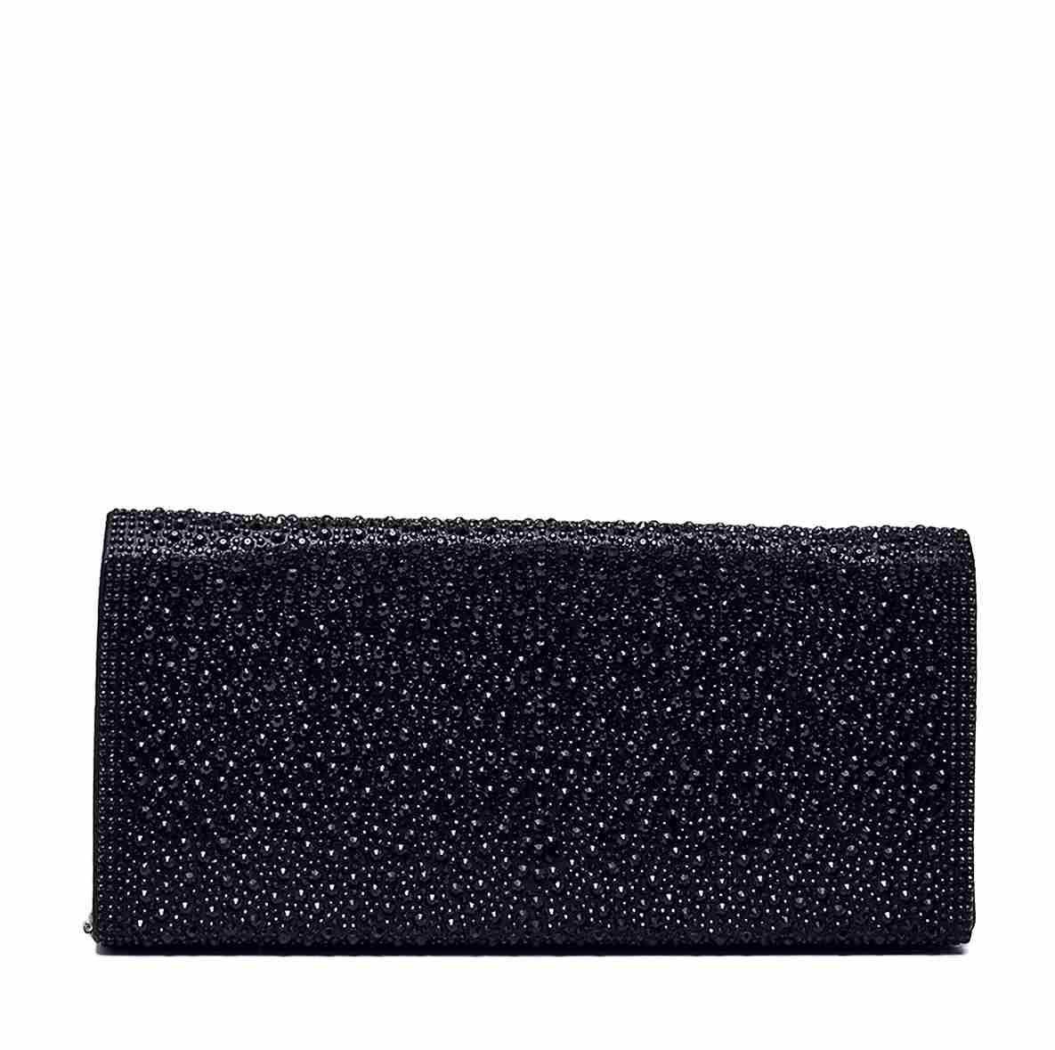 Bıgnunu Siyah Saten  Kadın Çanta