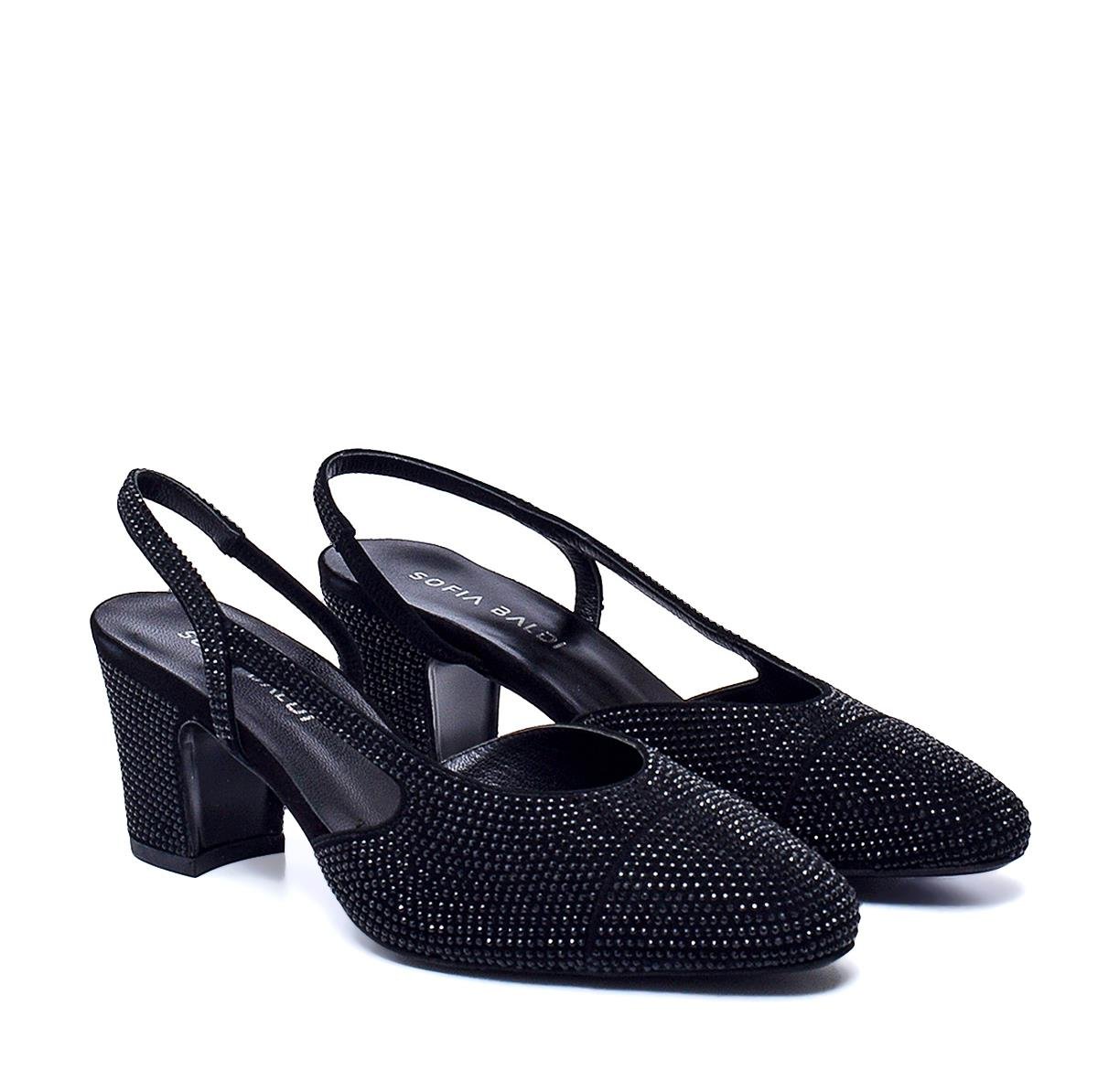 CORPA SİYAH SÜET Kadın KALIN TOPUKCORPA SİYAH SÜET Kadın KALIN TOPUK