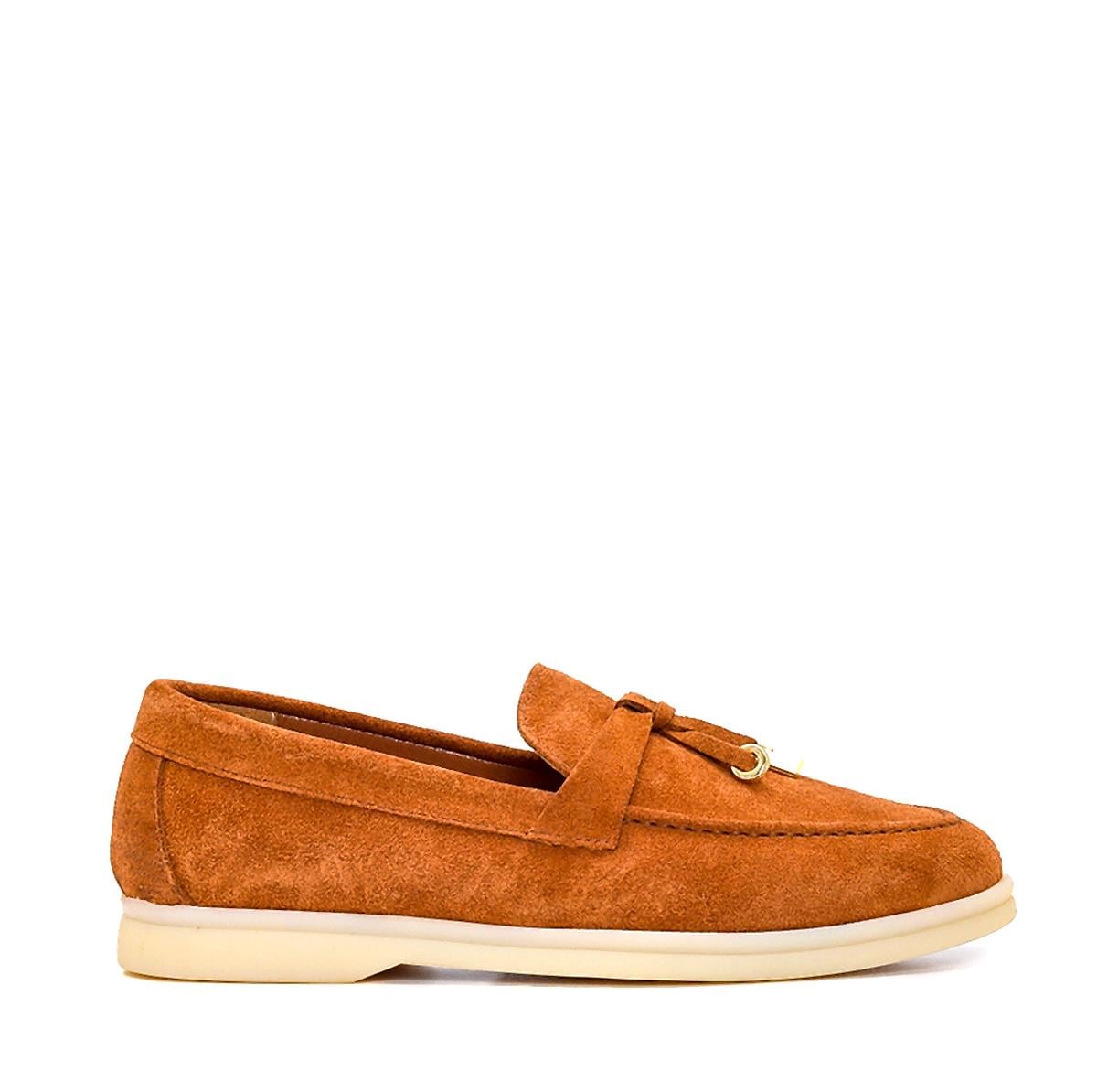 Daphne2 Taba Süet  Kadın Loafer