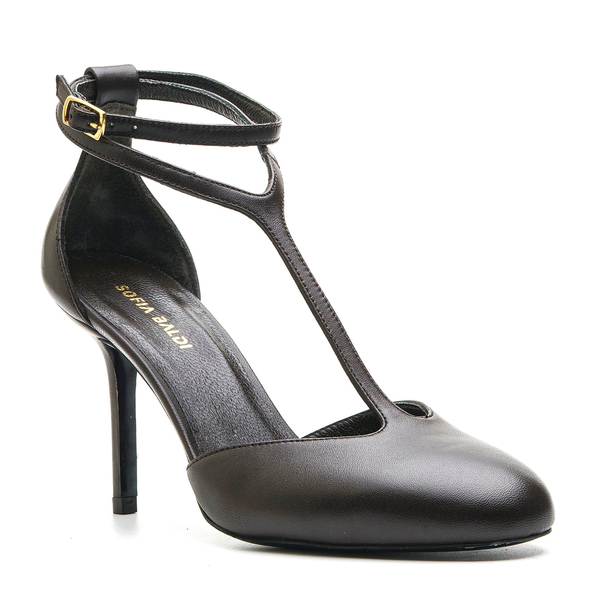 EMBA KAHVE HAKİKİ DERİ Kadın Stiletto & AbiyeEMBA KAHVE HAKİKİ DERİ Kadın Stiletto & Abiye