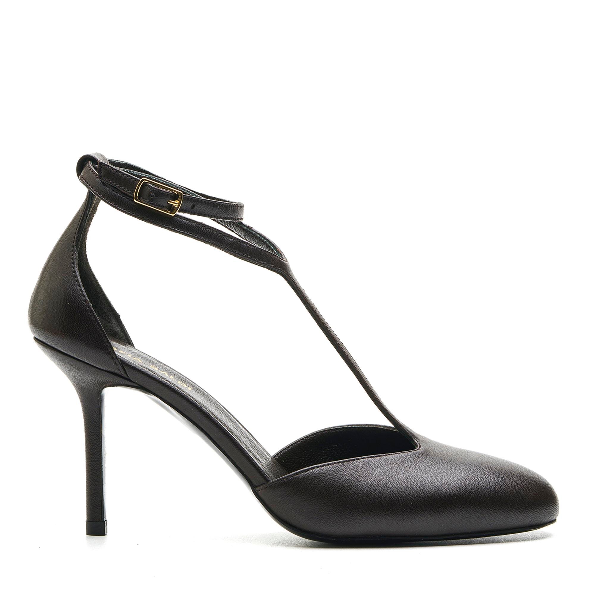 EMBA KAHVE HAKİKİ DERİ Kadın Stiletto & AbiyeEMBA KAHVE HAKİKİ DERİ Kadın Stiletto & Abiye