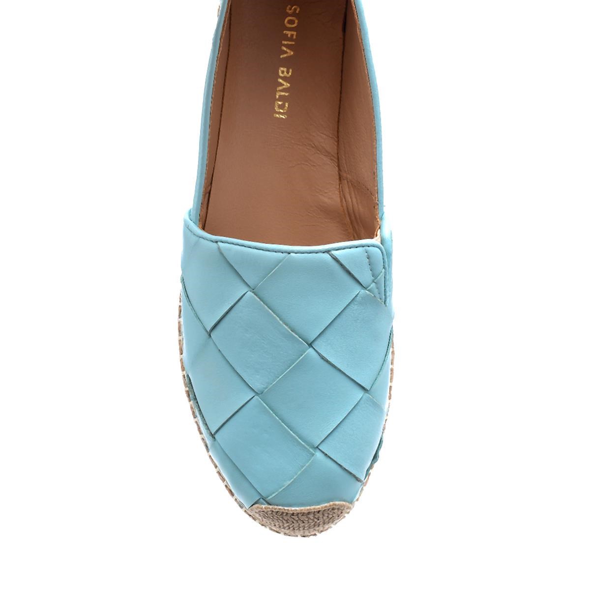 Espadrılla Mavi   Kadın Espadril