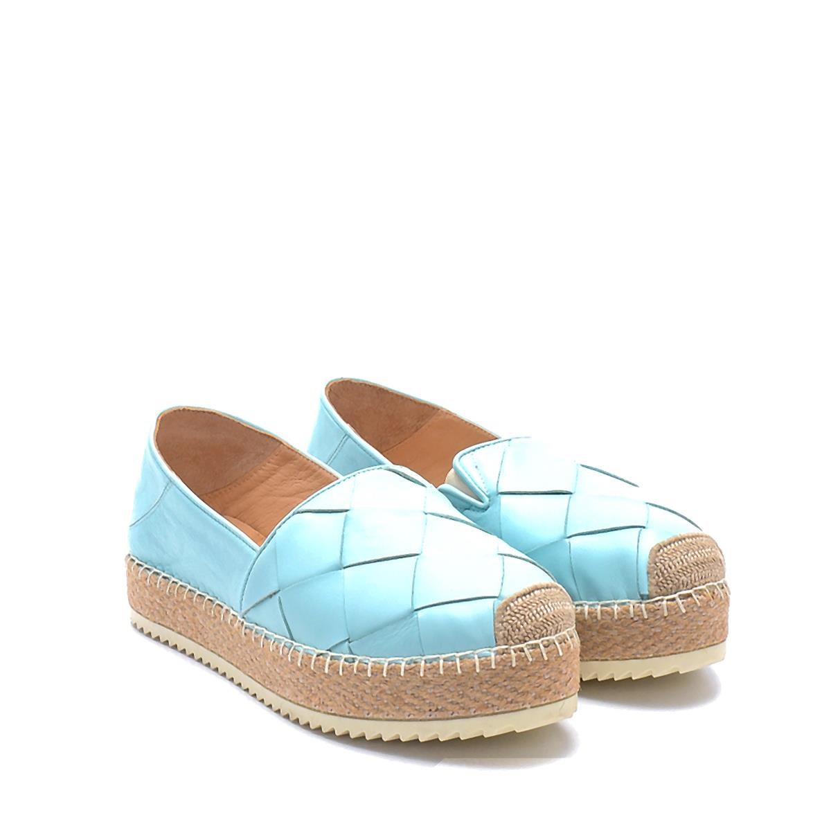 Espadrılla Mavi   Kadın Espadril