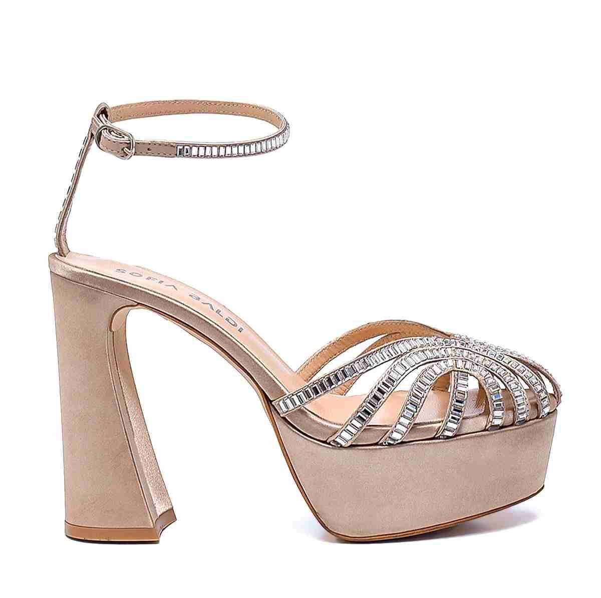 Farfa Bej Saten  Kadın Platform