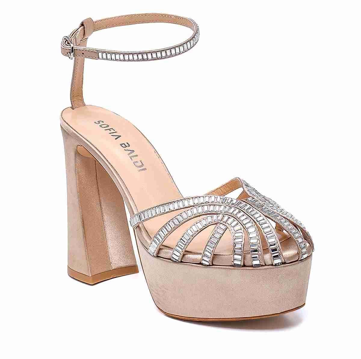 Farfa Bej Saten  Kadın Platform