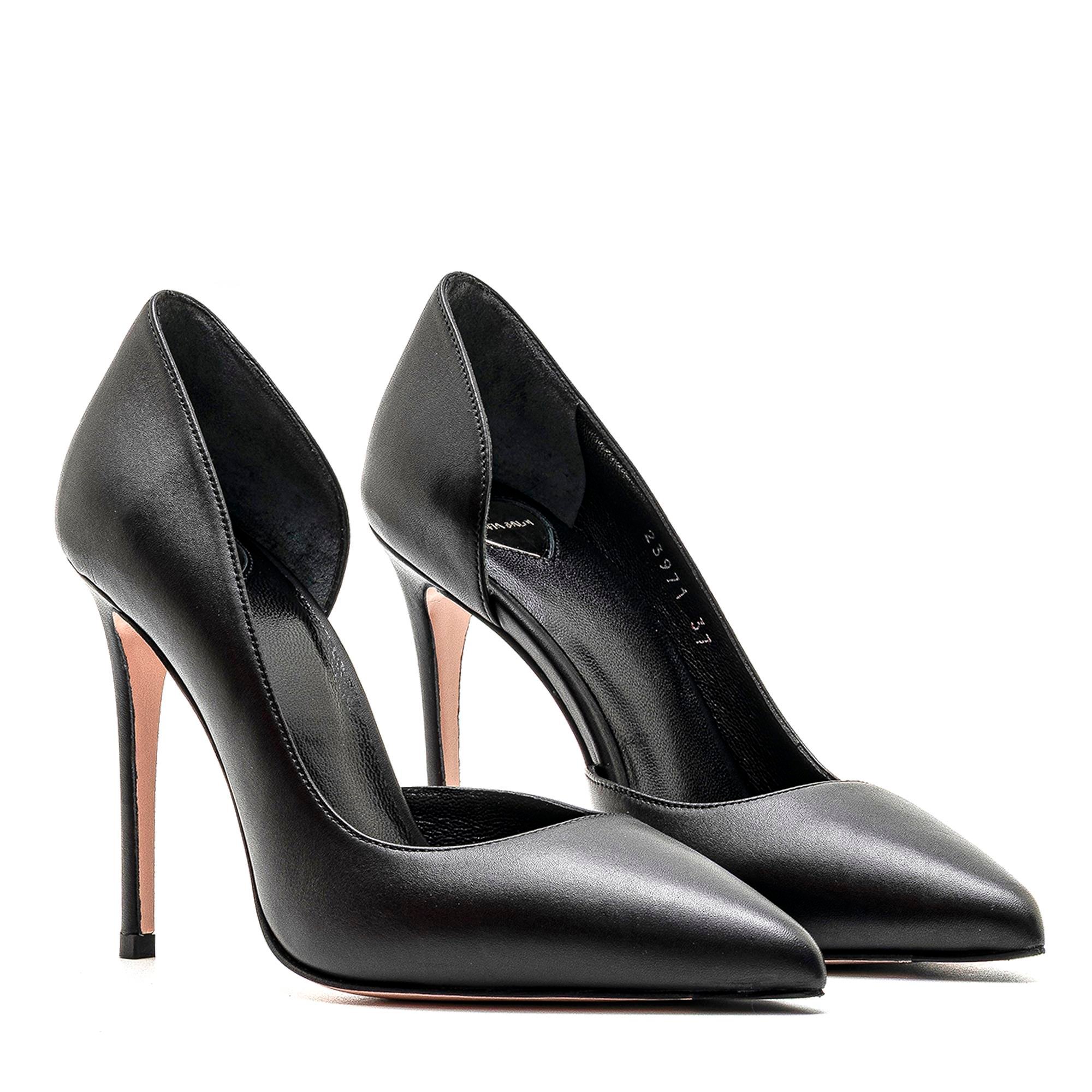 FENES SİYAH HAKİKİ DERİ Kadın Stiletto & AbiyeFENES SİYAH HAKİKİ DERİ Kadın Stiletto & Abiye