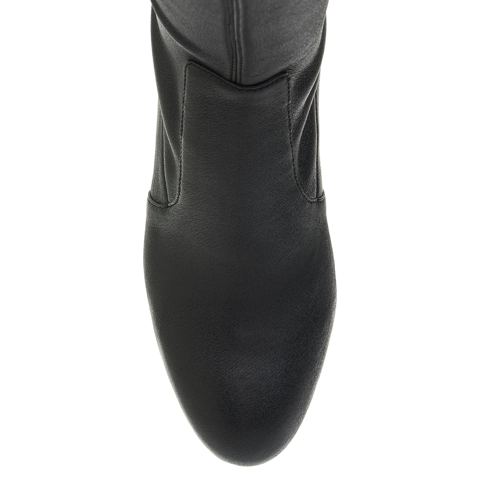 FLEKS SİYAH HAKİKİ DERİ Kadın TOPUKLU ÇİZMEFLEKS SİYAH HAKİKİ DERİ Kadın TOPUKLU ÇİZME