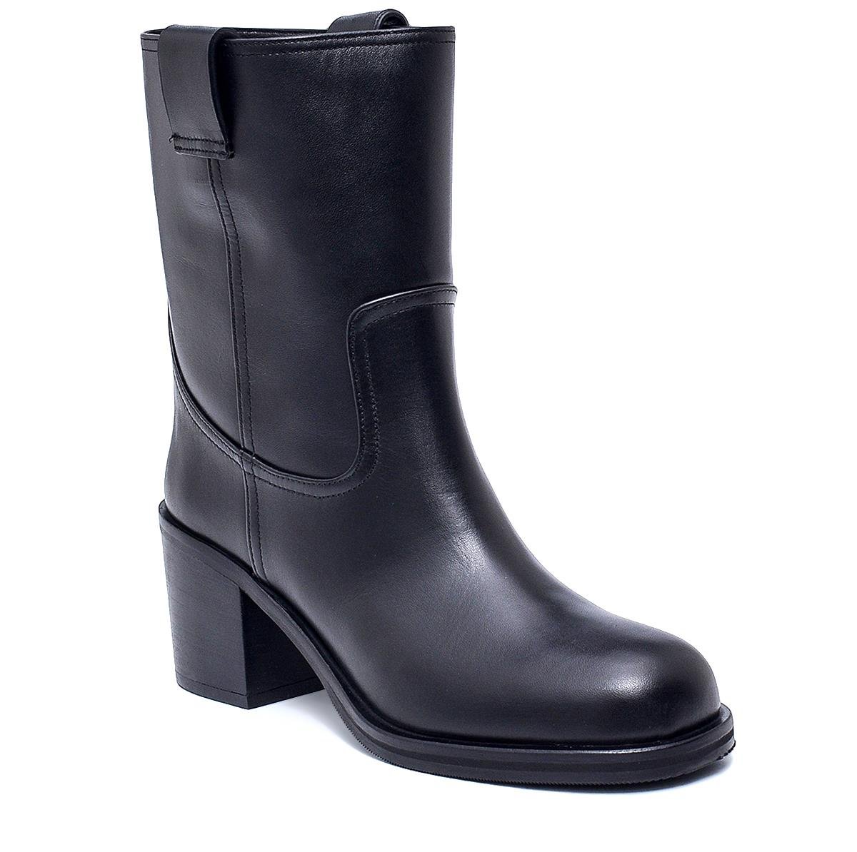 FLUR SİYAH HAKİKİ DERİ Kadın TOPUKLU BOTFLUR SİYAH HAKİKİ DERİ Kadın TOPUKLU BOT