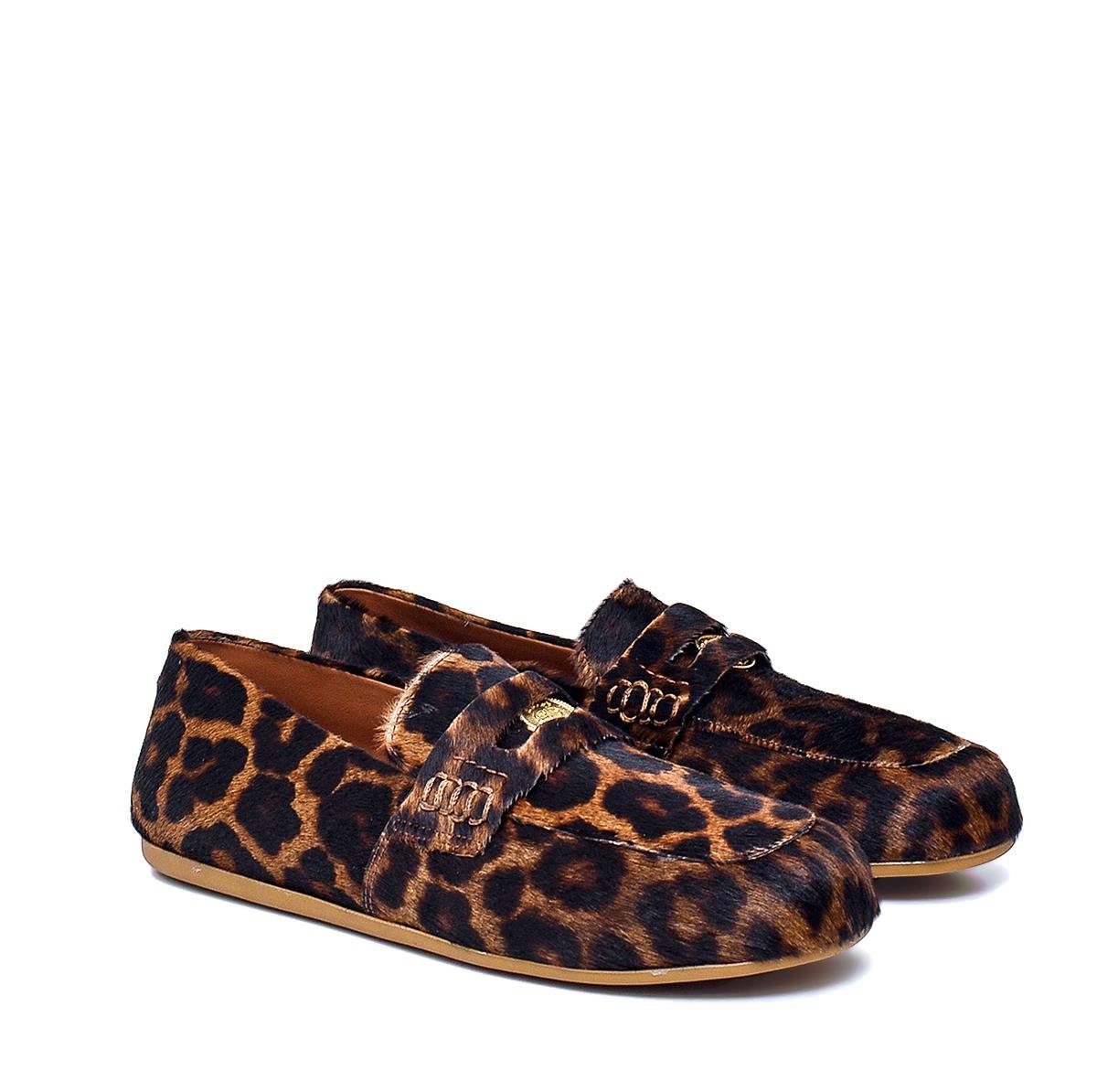 FOAL LEOPAR HAKİKİ DERİ Kadın LOAFERFOAL LEOPAR HAKİKİ DERİ Kadın LOAFER
