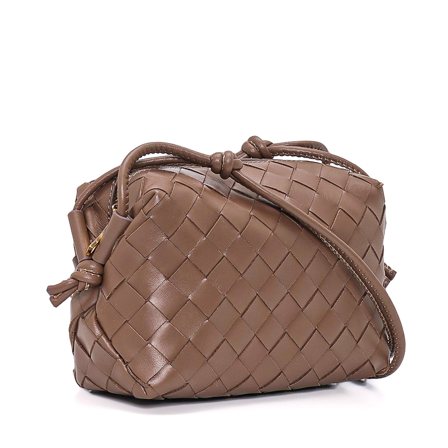 Fyora Kahve Deri  Kadın Çanta