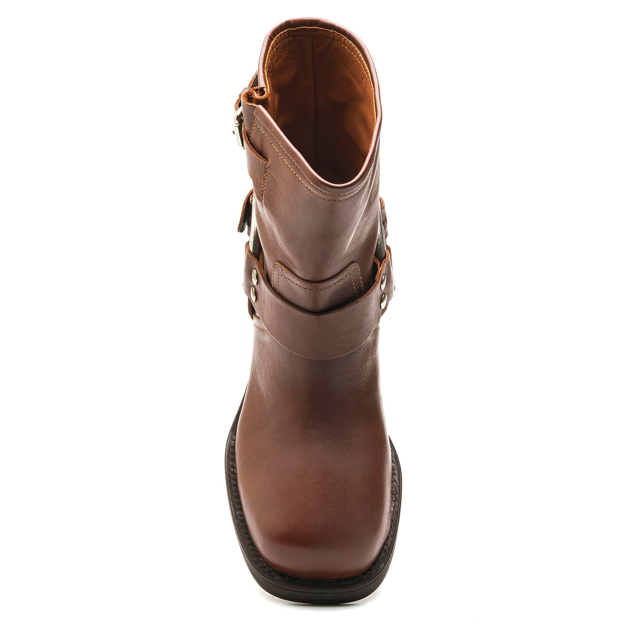 HASSY KAHVE HAKİKİ DERİ Kadın TOPUKLU BOTHASSY KAHVE HAKİKİ DERİ Kadın TOPUKLU BOT