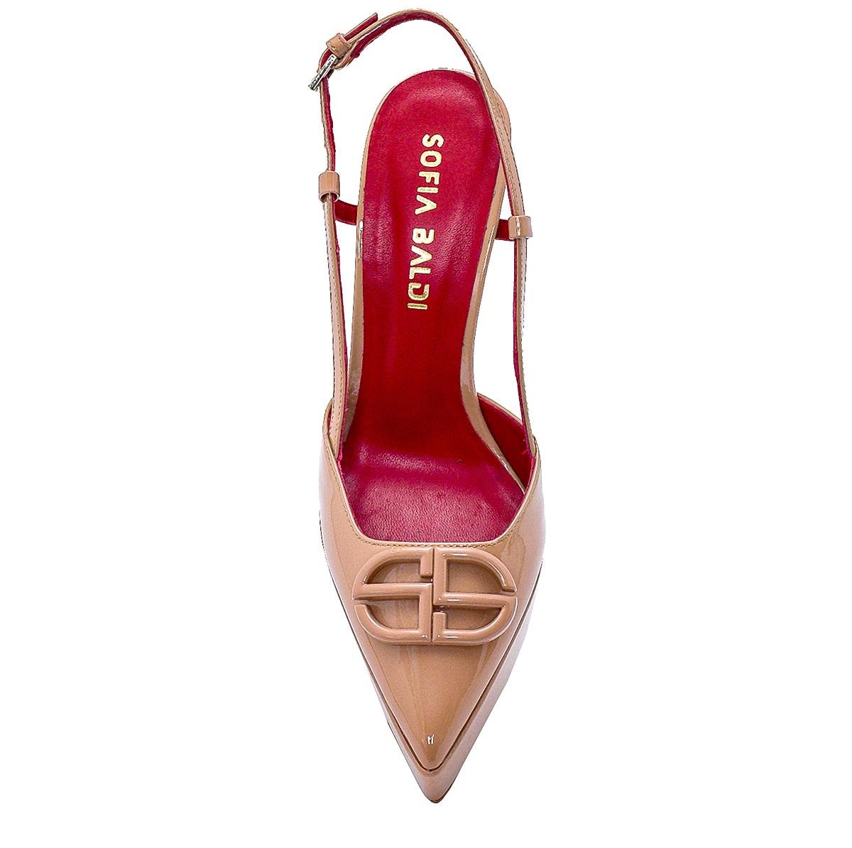 Hayfı Frappe Rugan  Kadın Stiletto & Abiye