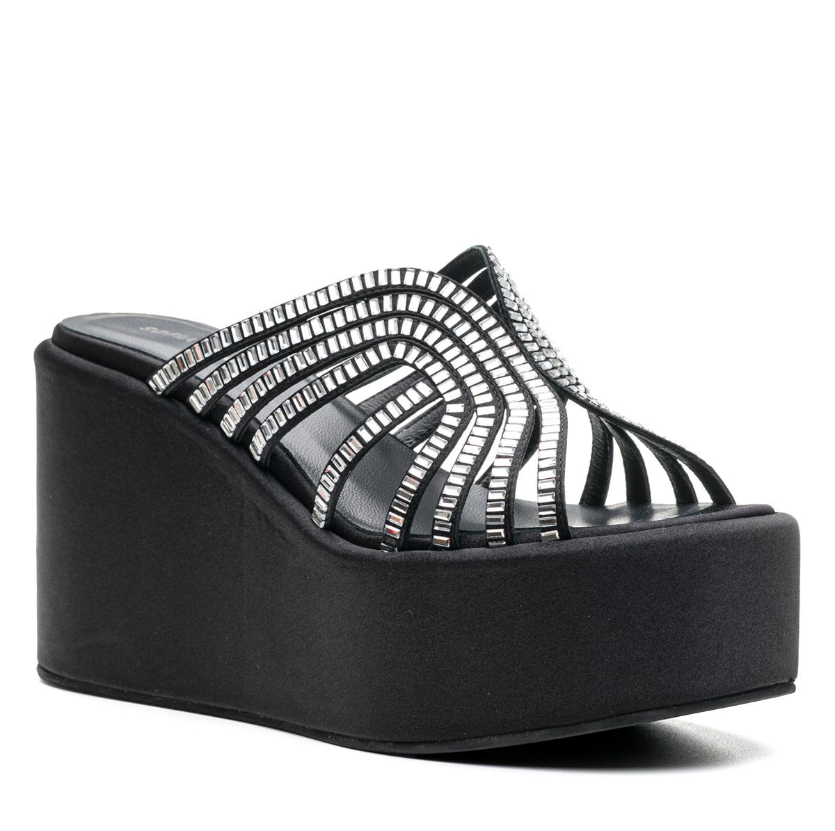 JULLY SİYAH TEKSTİL Kadın TOPUKLU TERLİKJULLY SİYAH TEKSTİL Kadın TOPUKLU TERLİK