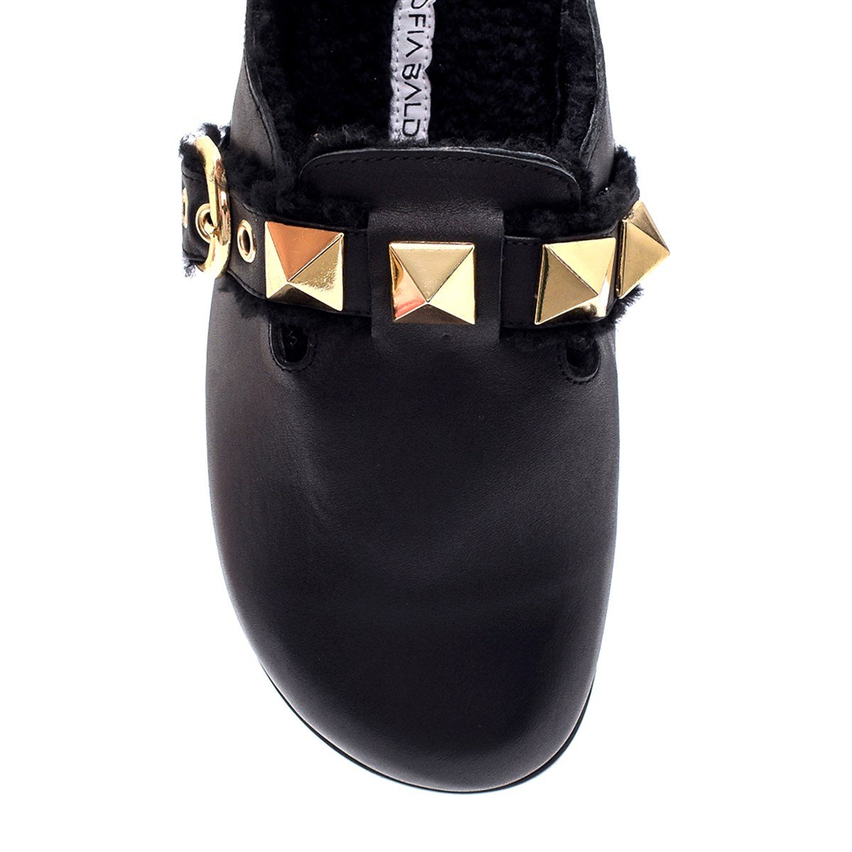 Khaos Siyah   Kadın Düz Terlik