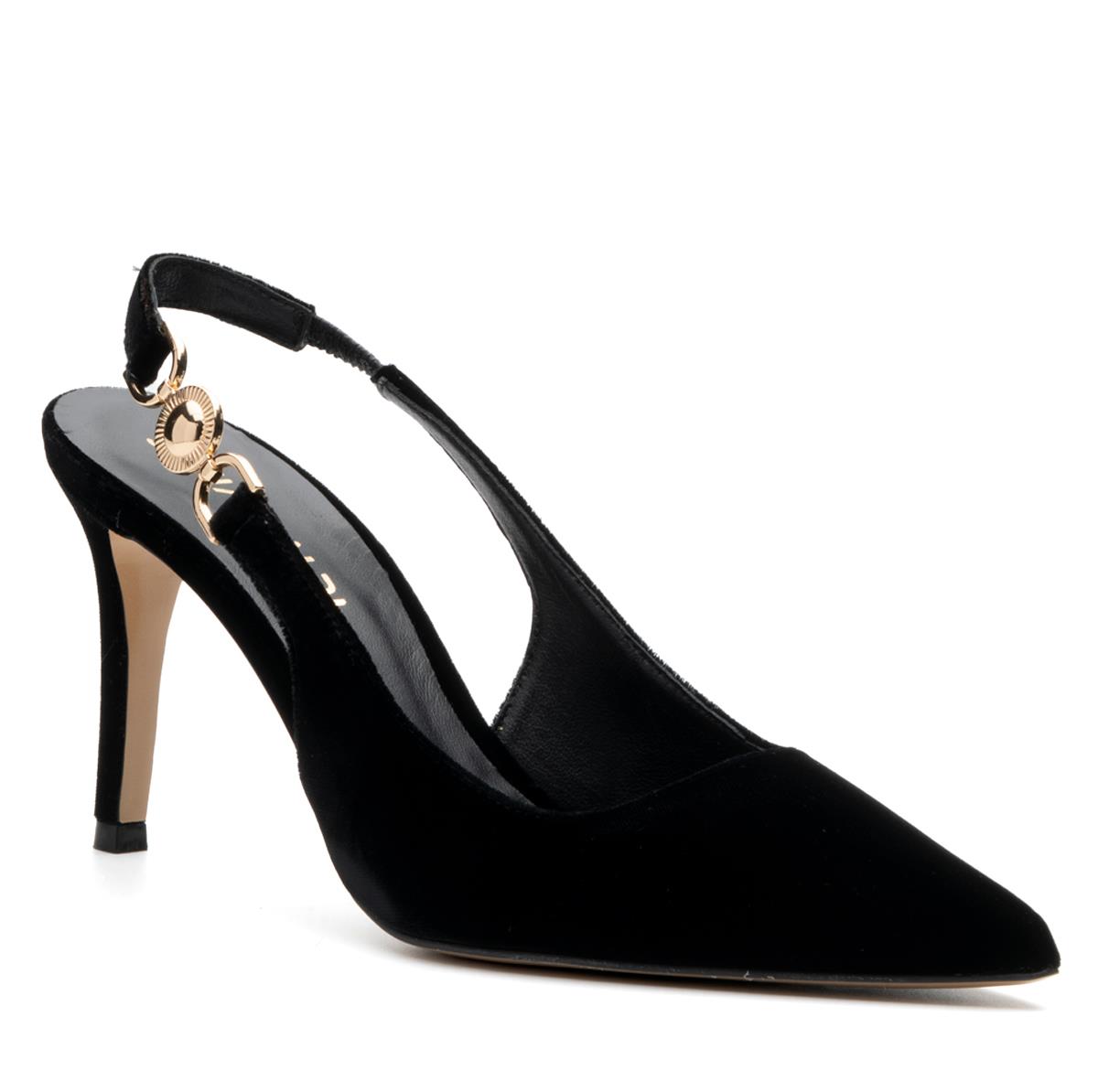 KLAUN SİYAH TEKSTİL Kadın Stiletto & AbiyeKLAUN SİYAH TEKSTİL Kadın Stiletto & Abiye