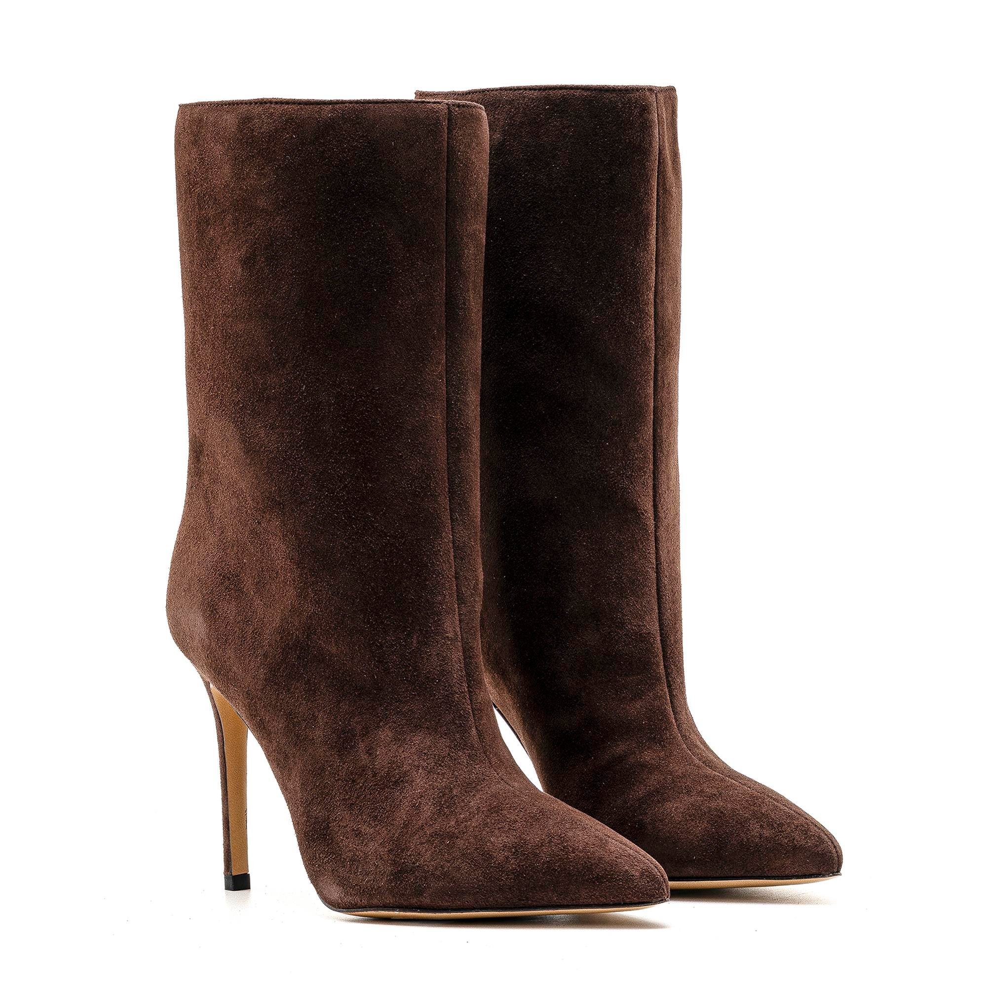 LARA KAHVE SÜET Kadın TOPUKLU BOTLARA KAHVE SÜET Kadın TOPUKLU BOT