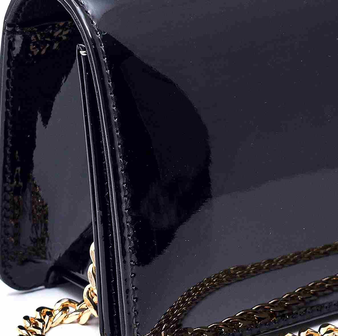 Larey Siyah Rugan  Kadın Çanta