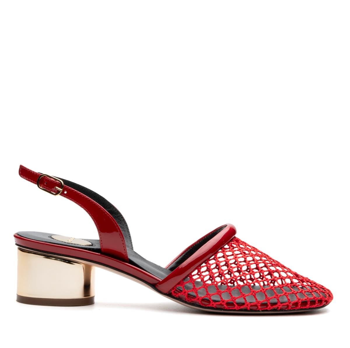 LERAF KIRMIZI TEKSTİL Kadın KALIN TOPUKLERAF KIRMIZI TEKSTİL Kadın KALIN TOPUK