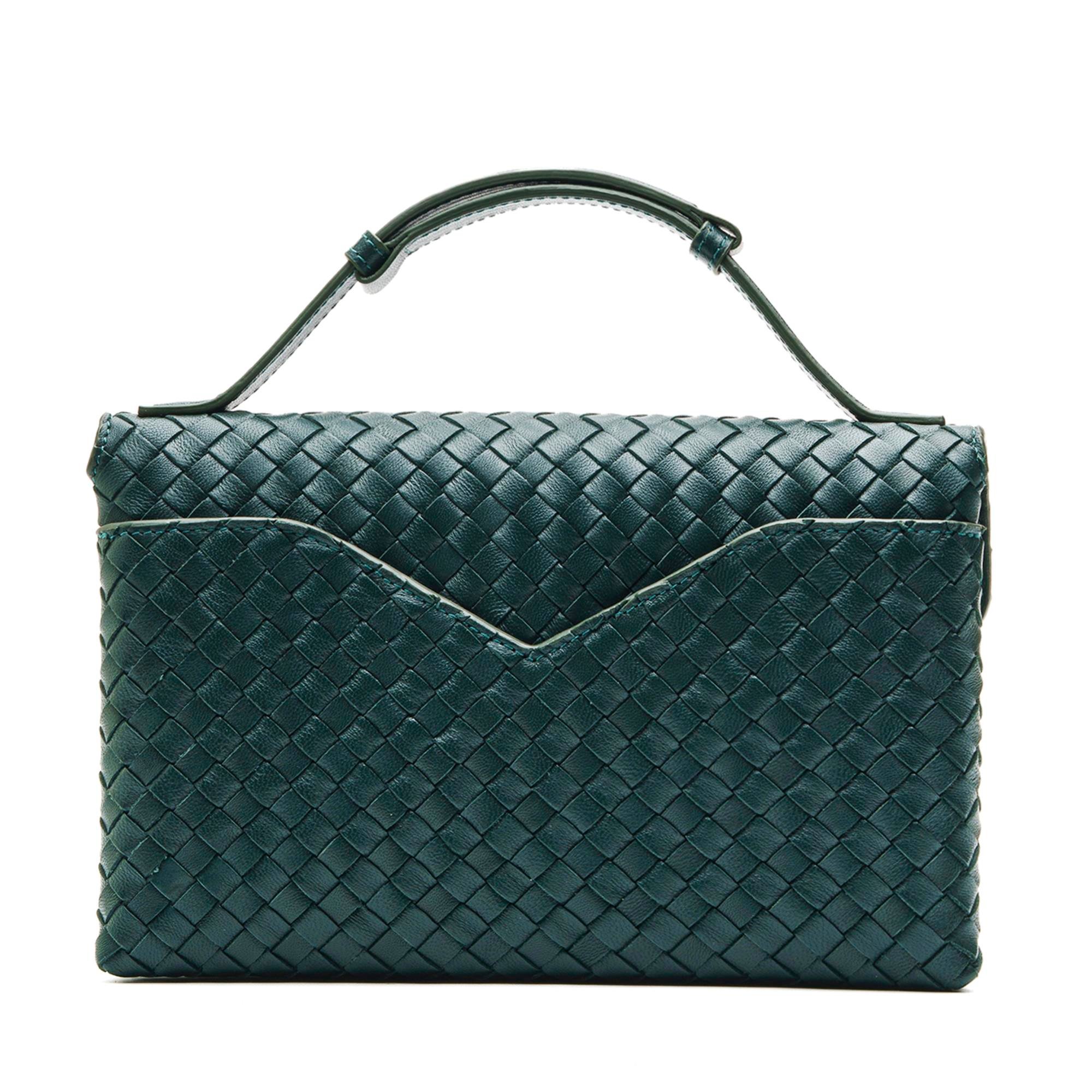 LOCK KOYU YEŞİL HAKİKİ DERİ Kadın ÇANTALOCK KOYU YEŞİL HAKİKİ DERİ Kadın ÇANTA