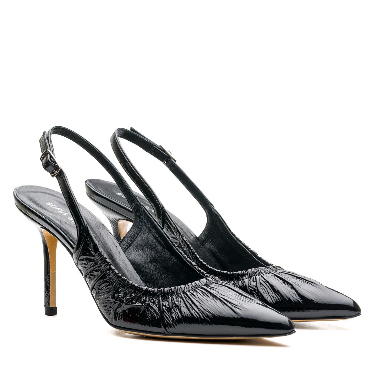 MAGY SİYAH HAKİKİ DERİ Kadın Stiletto & AbiyeMAGY SİYAH HAKİKİ DERİ Kadın Stiletto & Abiye