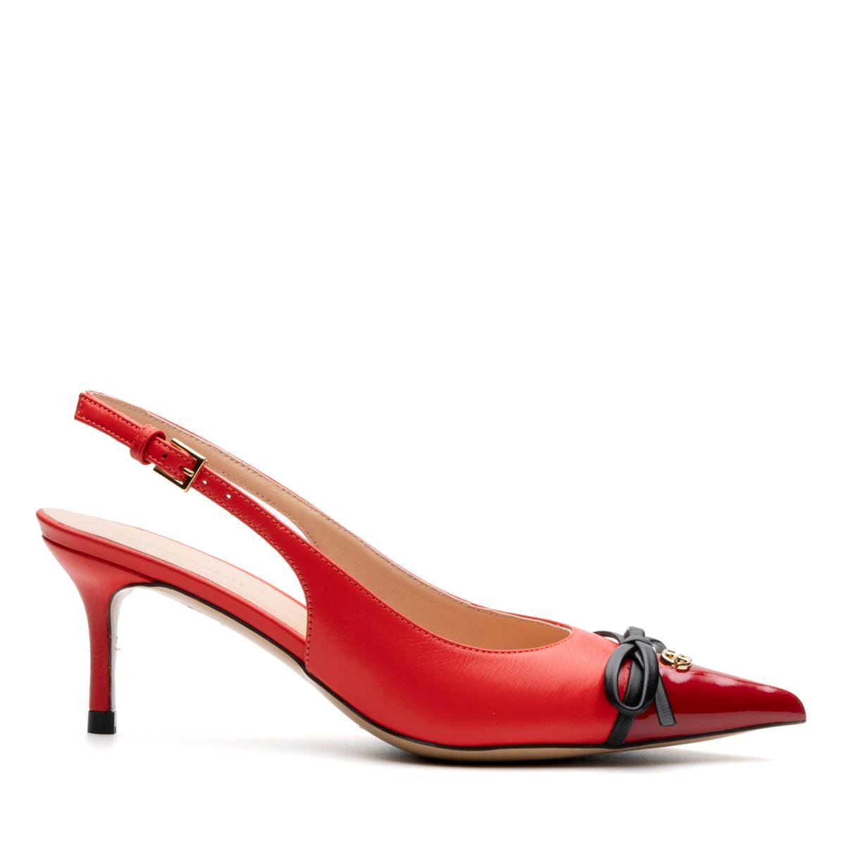 MARRO KIRMIZI HAKİKİ DERİ Kadın Stiletto & AbiyeMARRO KIRMIZI HAKİKİ DERİ Kadın Stiletto & Abiye