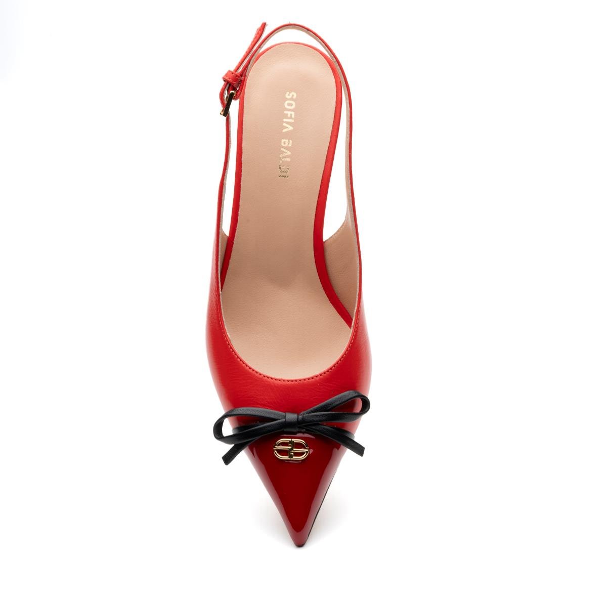 MARRO KIRMIZI HAKİKİ DERİ Kadın Stiletto & AbiyeMARRO KIRMIZI HAKİKİ DERİ Kadın Stiletto & Abiye