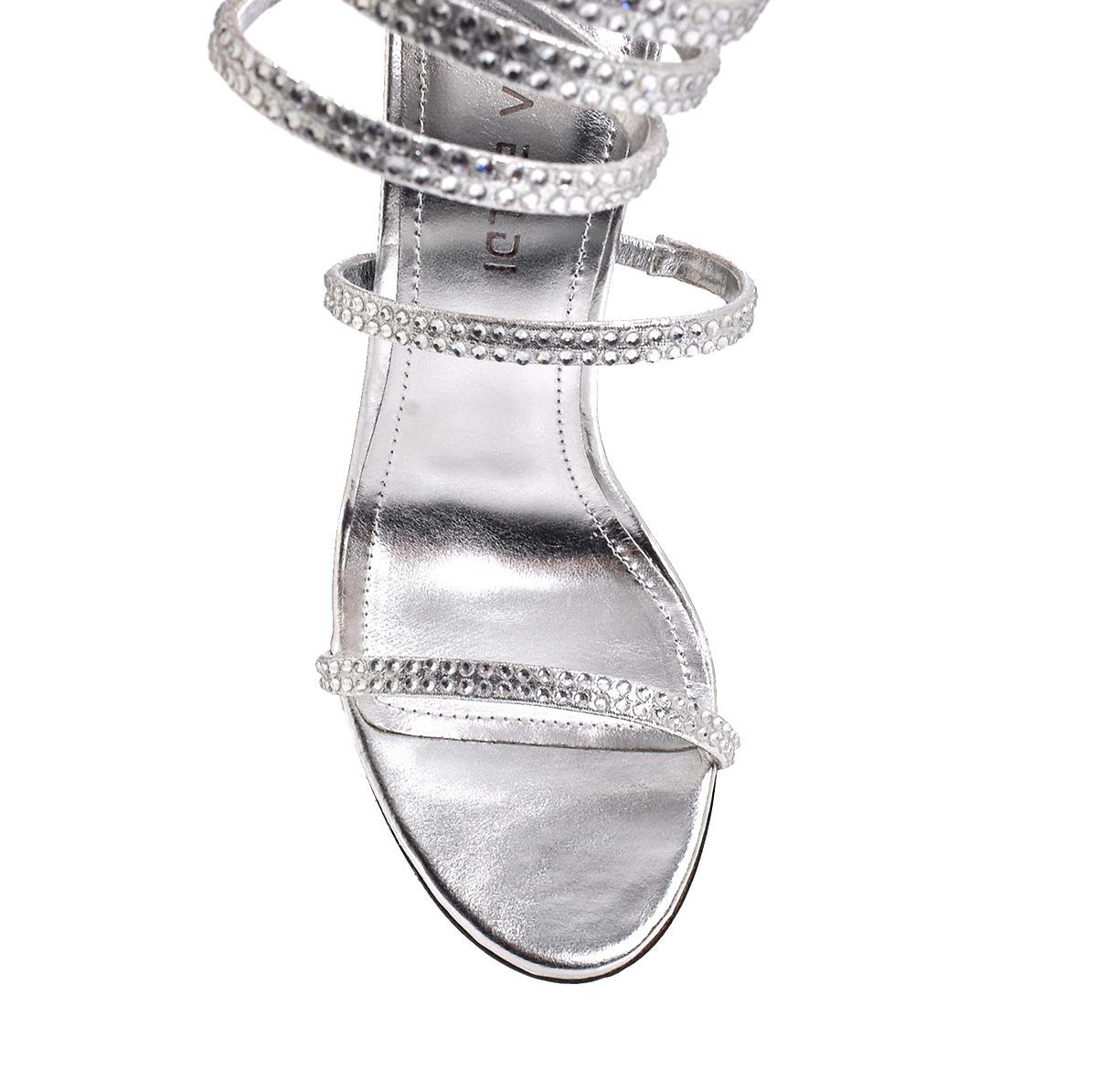 Martina Gümüş   Kadın Topuklu Sandalet