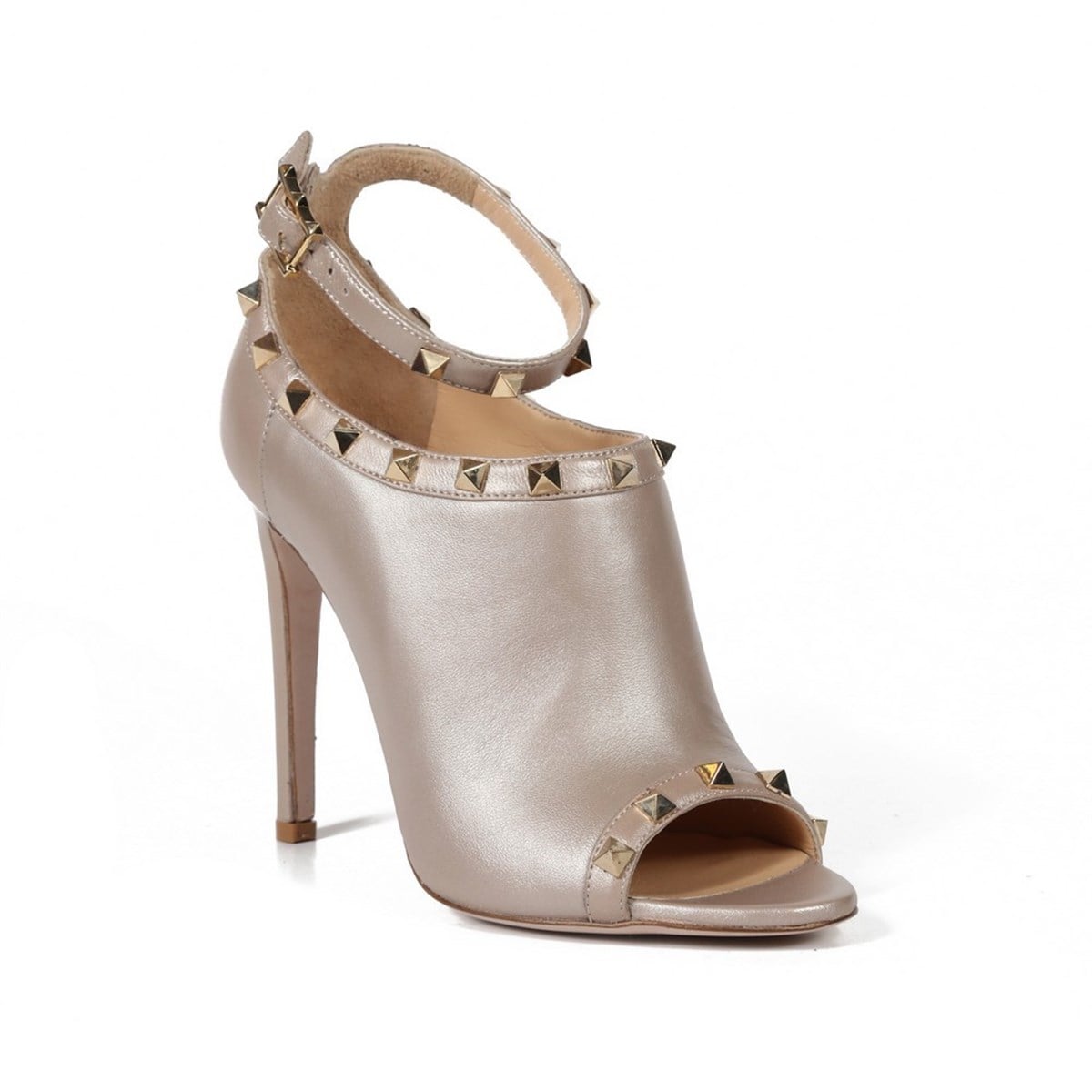 Marvel Sedefli Bronz Deri  Kadın Bootie | sofiabaldi.comMarvel Sedefli Bronz Deri  Kadın Bootie