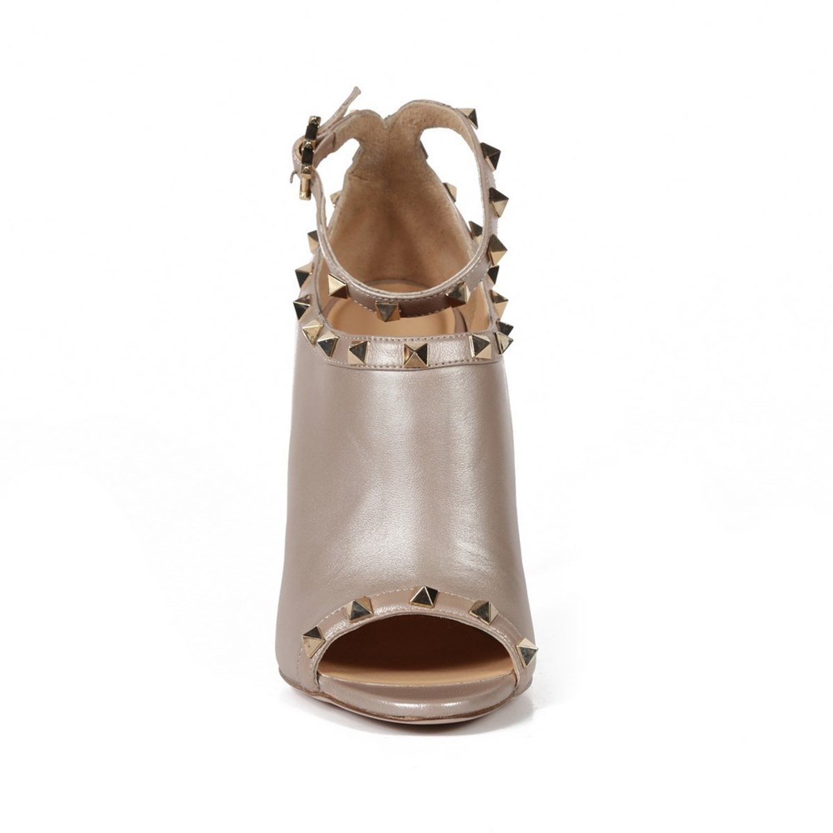 Marvel Sedefli Bronz Deri  Kadın Bootie | sofiabaldi.comMarvel Sedefli Bronz Deri  Kadın Bootie
