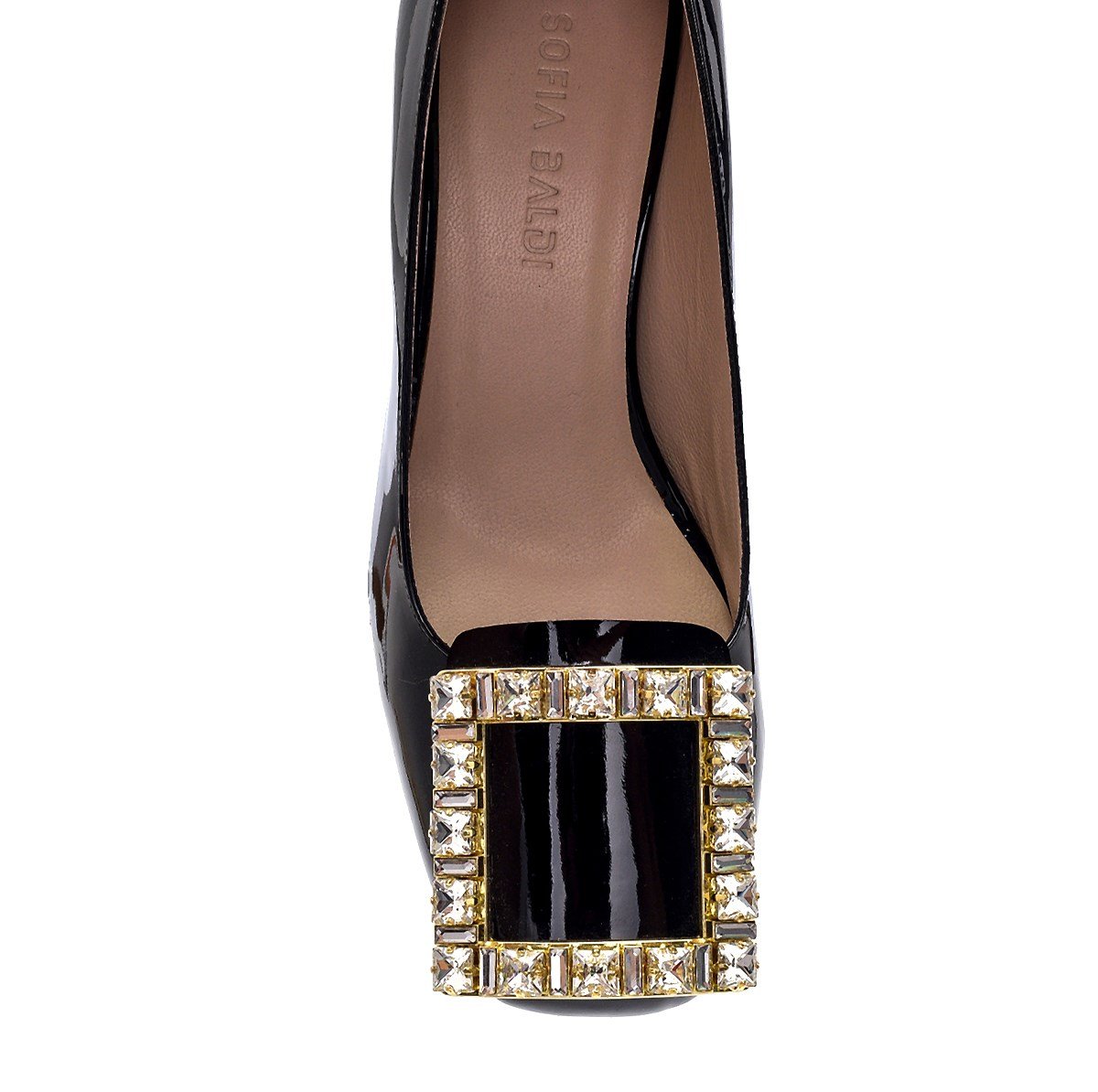 Nele Siyah   Kadın Kalın Topuk