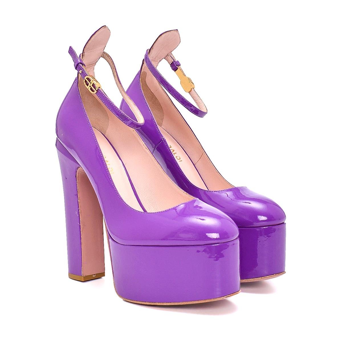 Nora Mor Rugan  Kadın Dolgu Topuk