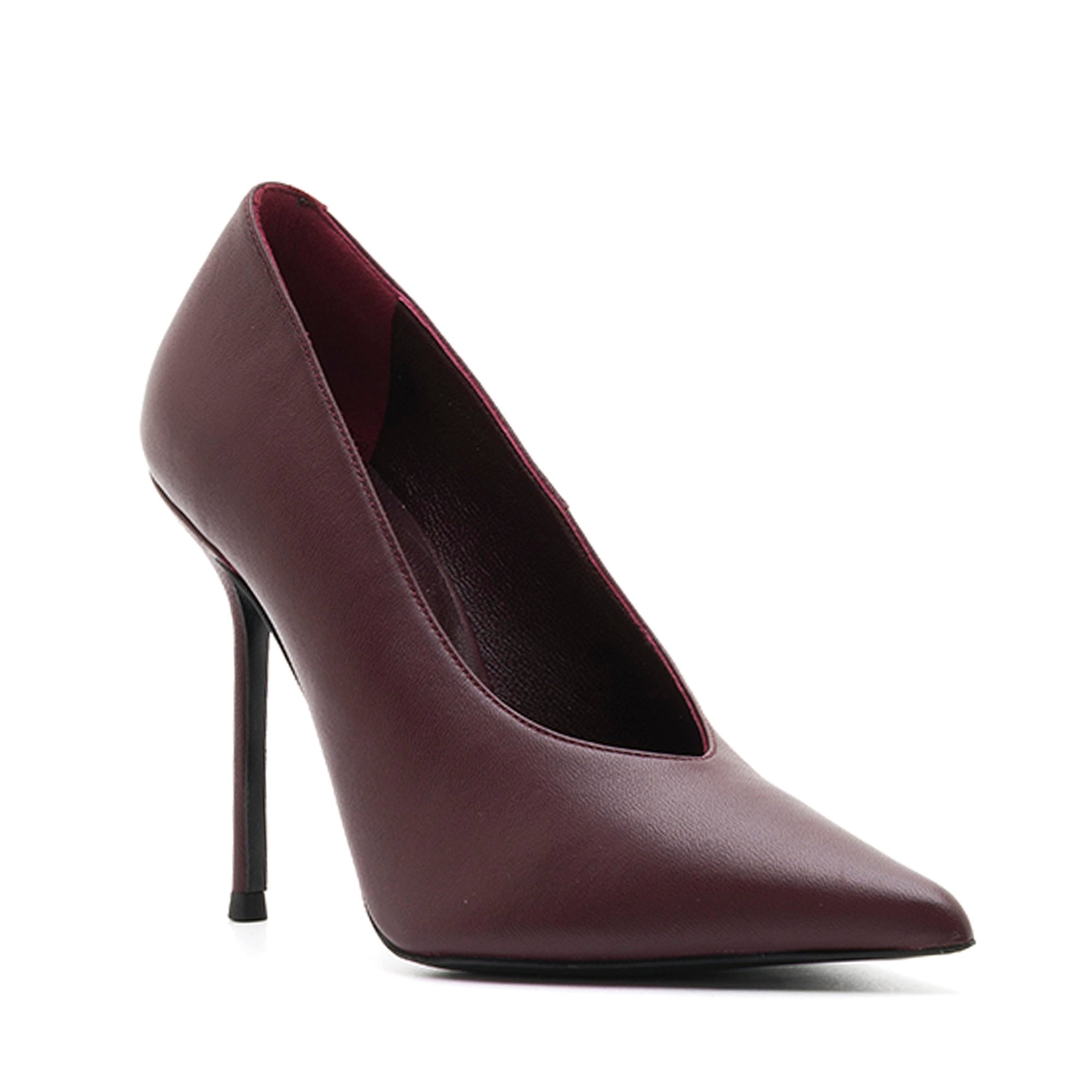PARRE BORDO HAKİKİ DERİ Kadın Stiletto & AbiyePARRE BORDO HAKİKİ DERİ Kadın Stiletto & Abiye