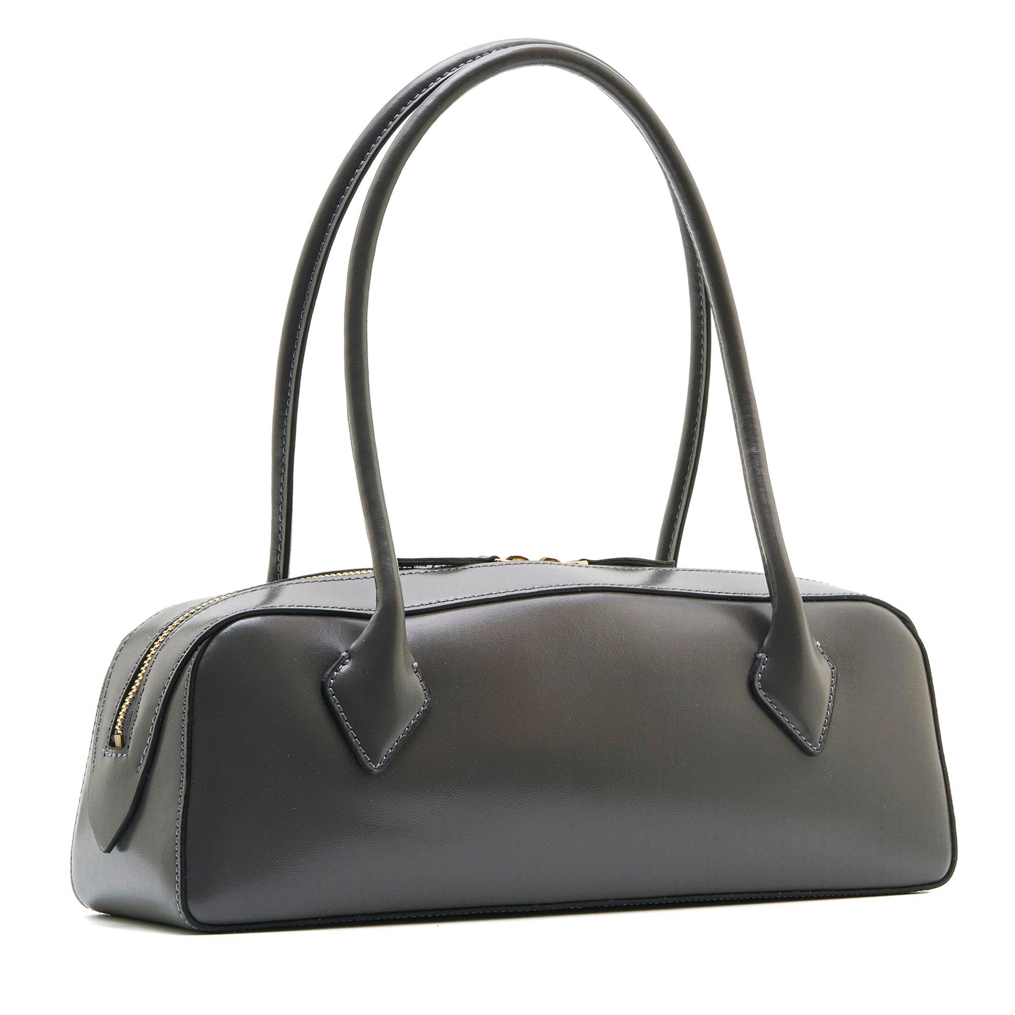 RECTA GRİ HAKİKİ DERİ Kadın ÇANTARECTA GRİ HAKİKİ DERİ Kadın ÇANTA