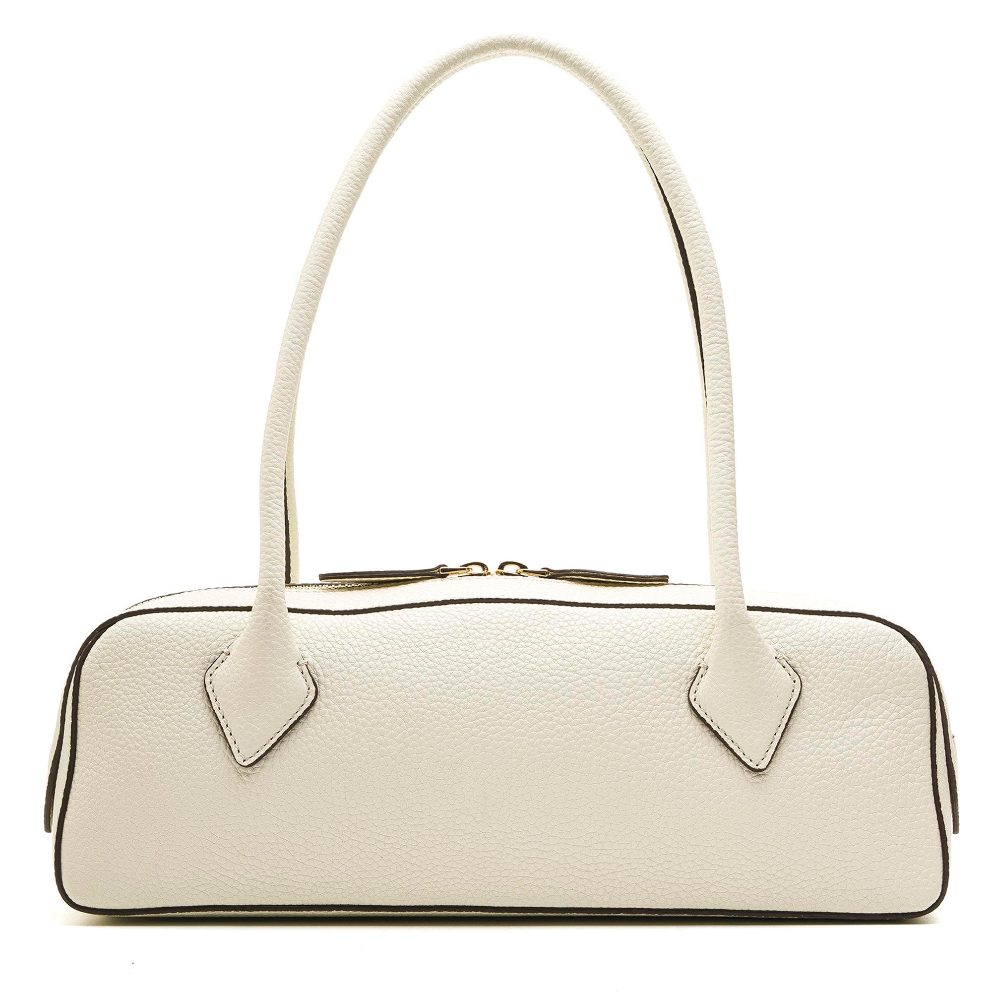 RECTA KREM HAKİKİ DERİ Kadın ÇANTARECTA KREM HAKİKİ DERİ Kadın ÇANTA