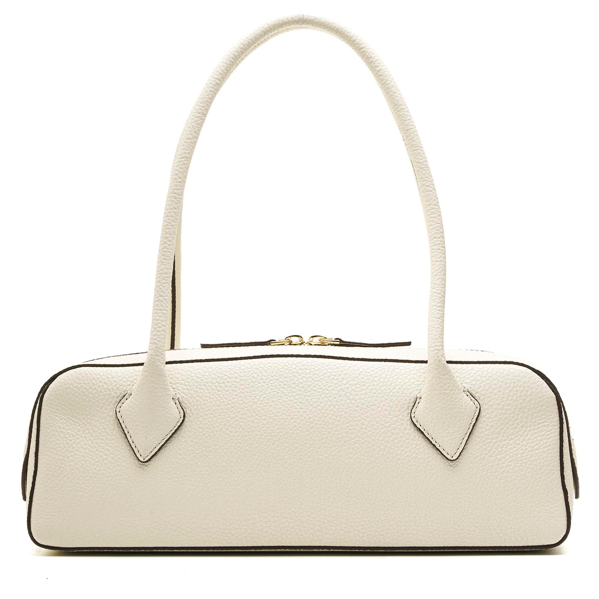 RECTA KREM HAKİKİ DERİ Kadın ÇANTARECTA KREM HAKİKİ DERİ Kadın ÇANTA