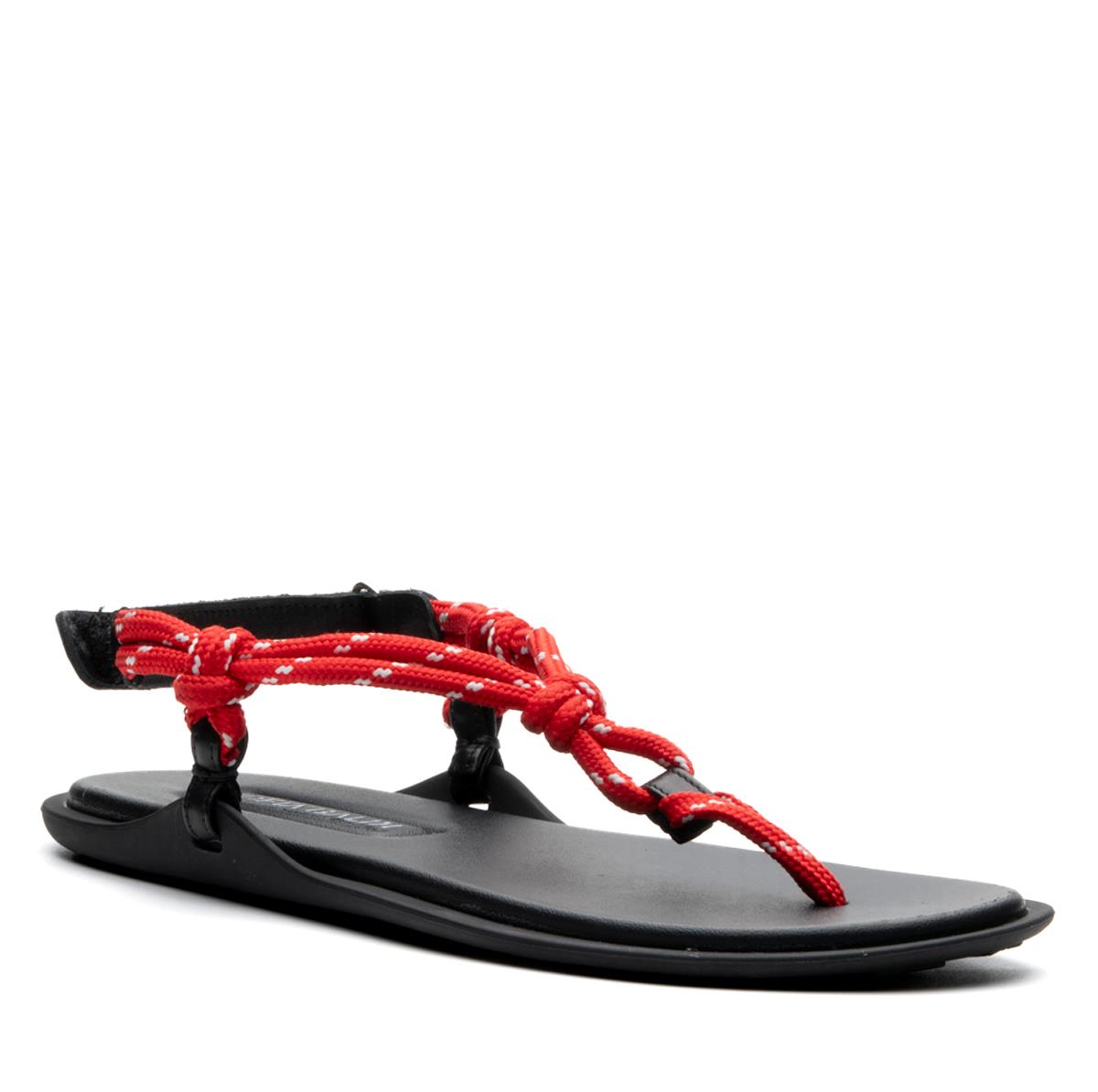 ROPE KIRMIZI TEKSTİL Kadın DÜZ SANDALETROPE KIRMIZI TEKSTİL Kadın DÜZ SANDALET