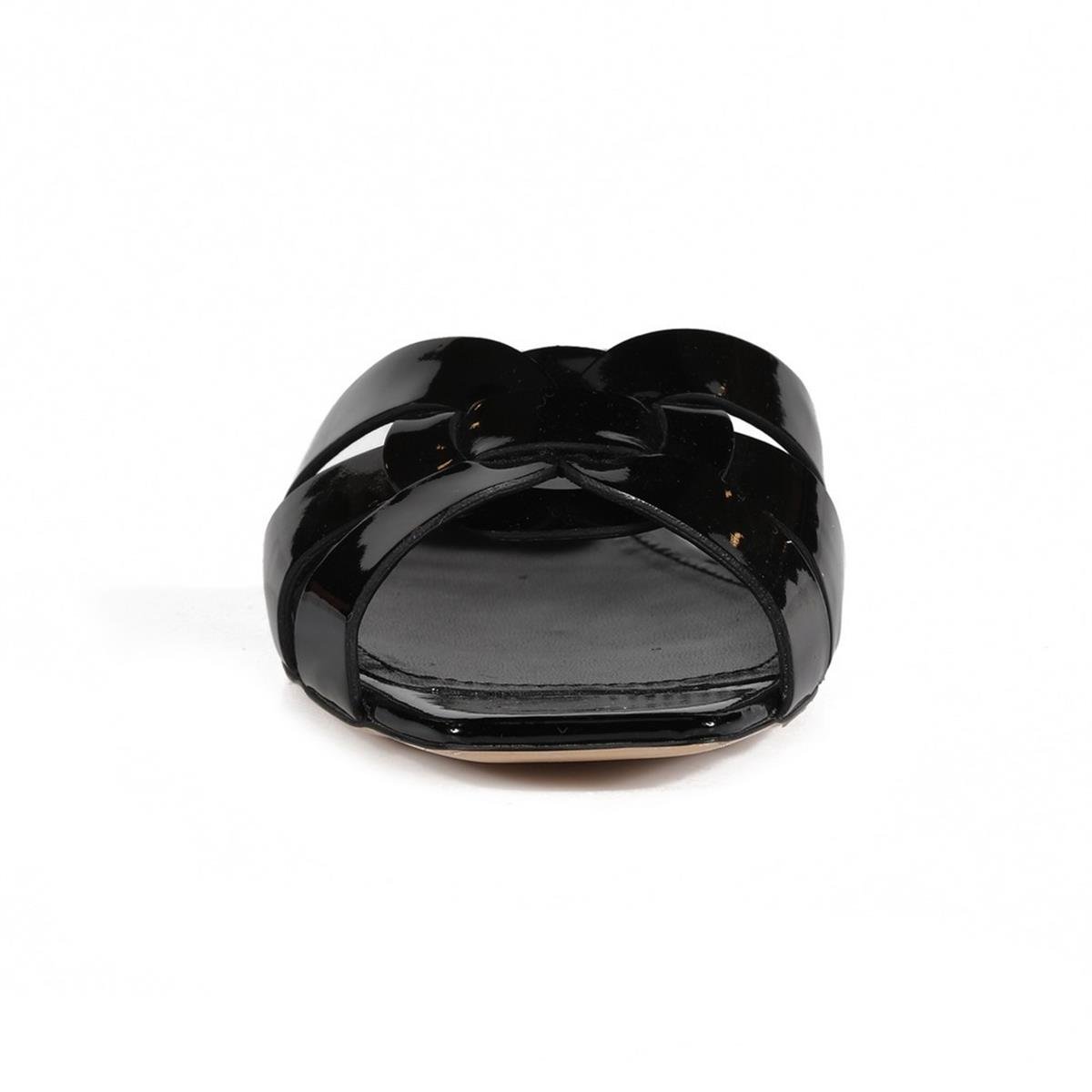 Rosalie Siyah   Kadın Düz Terlik