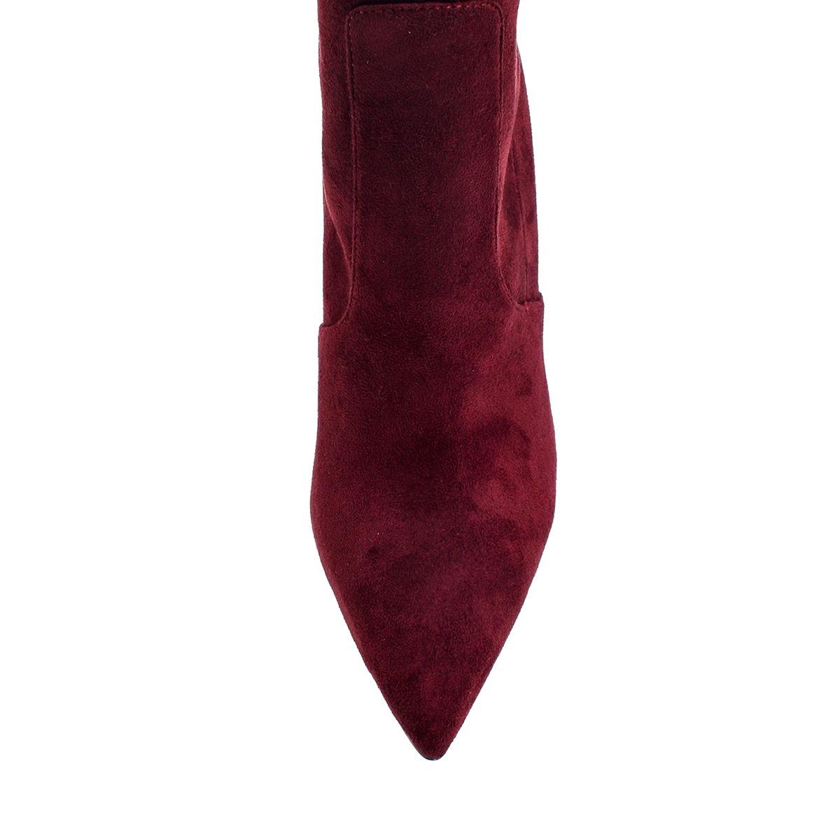 ROSSY BORDO SÜET Kadın TOPUKLU ÇİZMEROSSY BORDO SÜET Kadın TOPUKLU ÇİZME