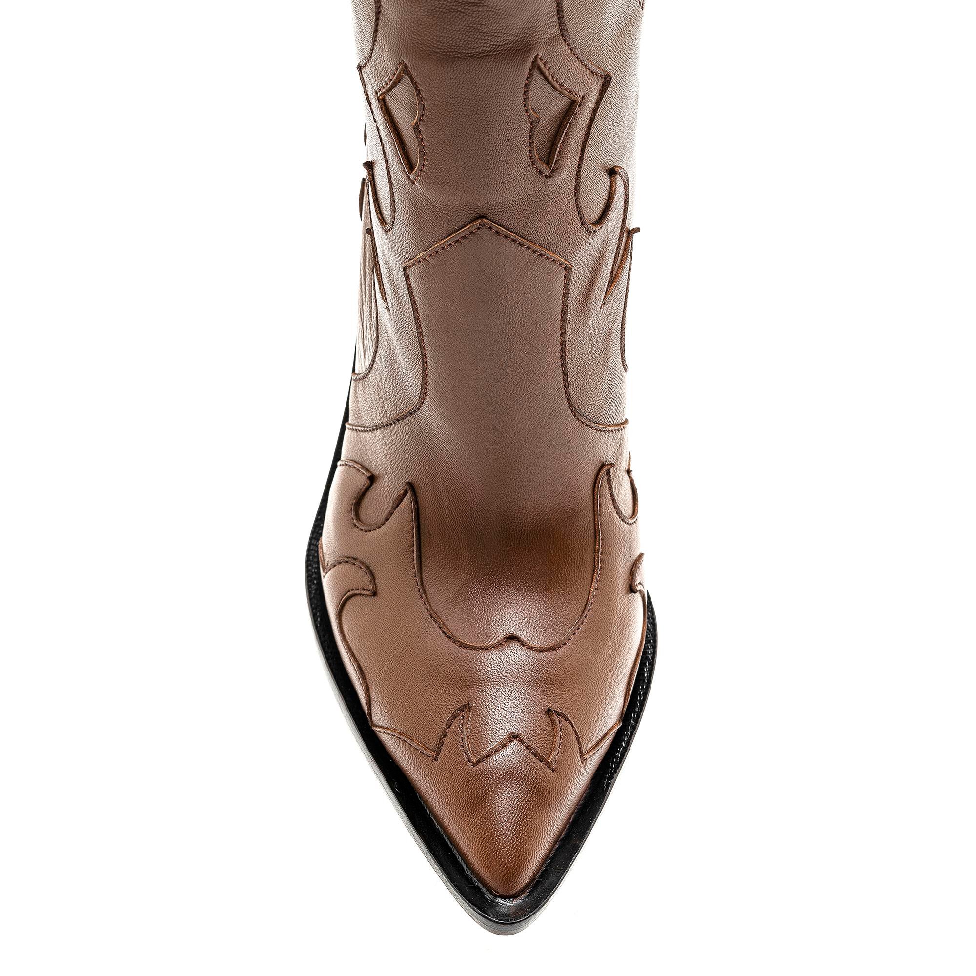 ROXİE KAHVE HAKİKİ DERİ Kadın TOPUKLU BOTROXİE KAHVE HAKİKİ DERİ Kadın TOPUKLU BOT