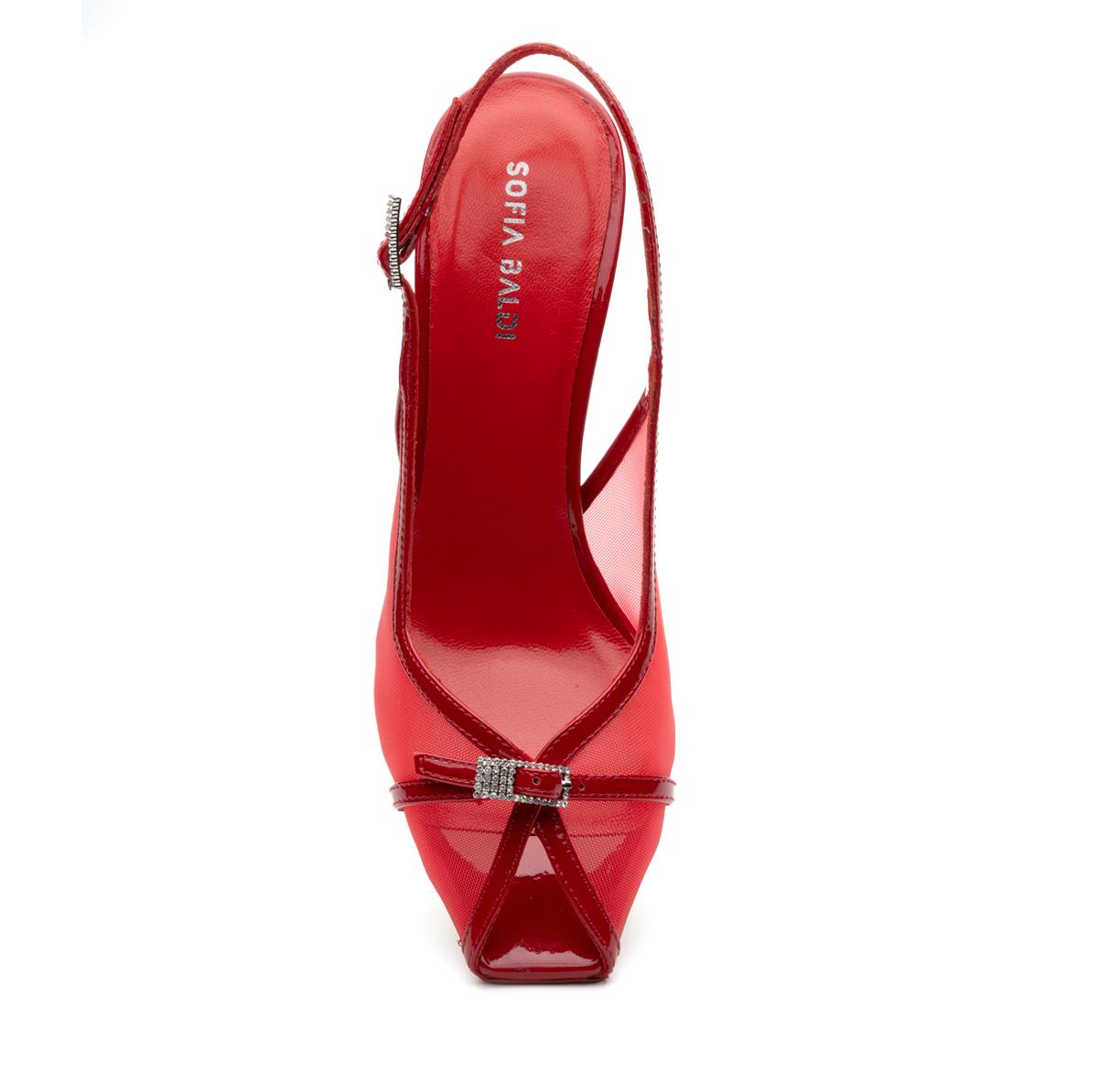 SECRET KIRMIZI TEKSTİL Kadın TOPUKLU SANDALETSECRET KIRMIZI TEKSTİL Kadın TOPUKLU SANDALET