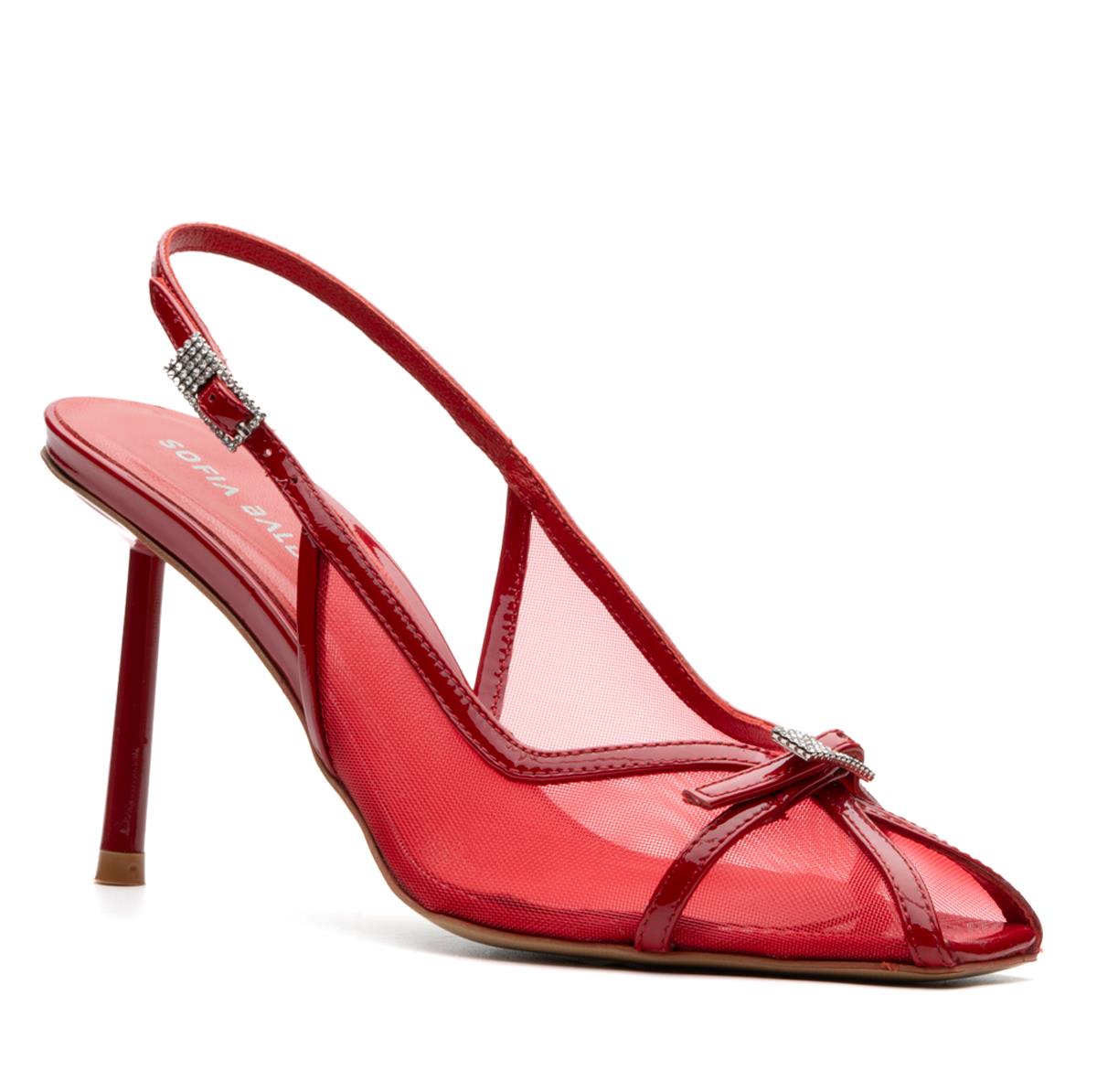 SECRET KIRMIZI TEKSTİL Kadın TOPUKLU SANDALETSECRET KIRMIZI TEKSTİL Kadın TOPUKLU SANDALET
