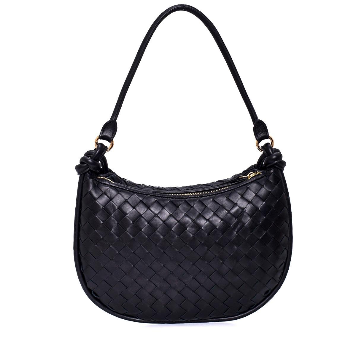 Sıon Siyah Deri  Kadın Çanta