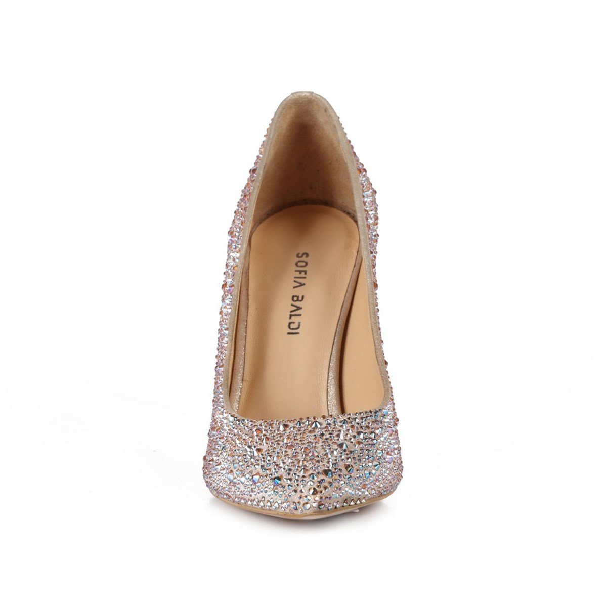 SOFİA PUDRA SÜET NAKIŞLI KADIN Stiletto & Abiye